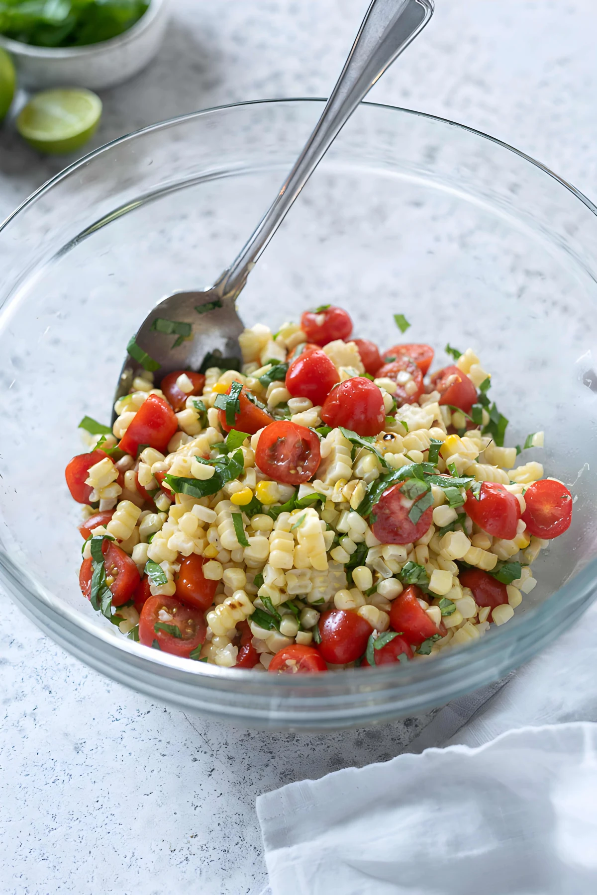 Fresh Corn and Tomato Salad