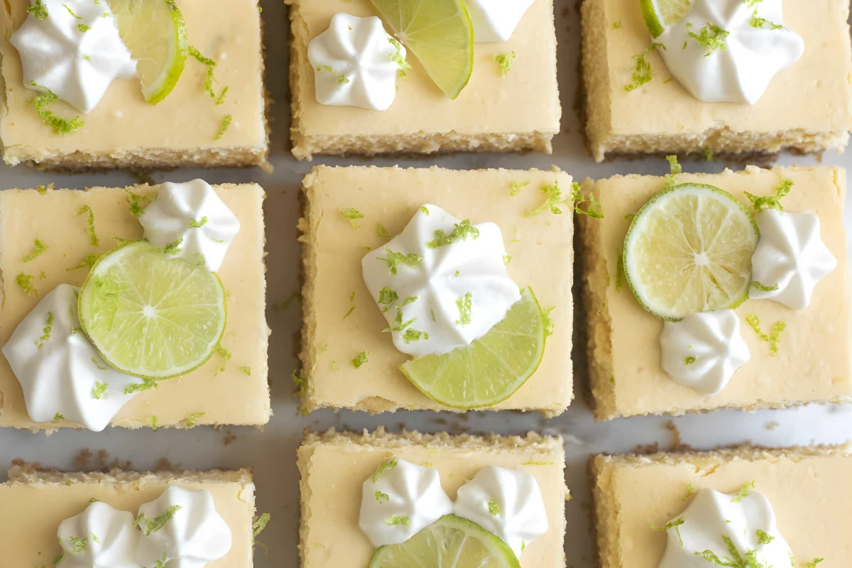 Key Lime Cheesecake Bars