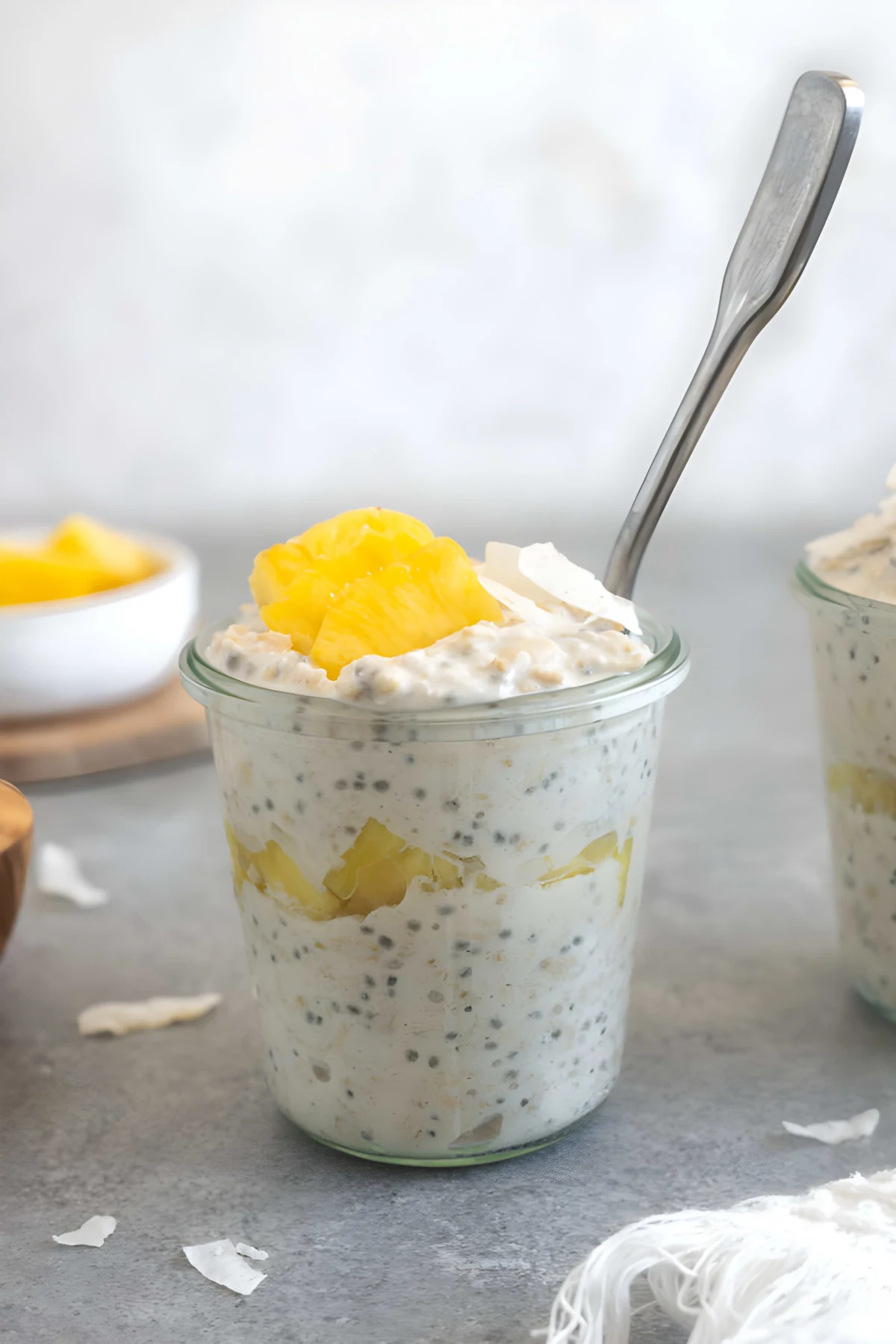 Pina Colada Overnight Oats