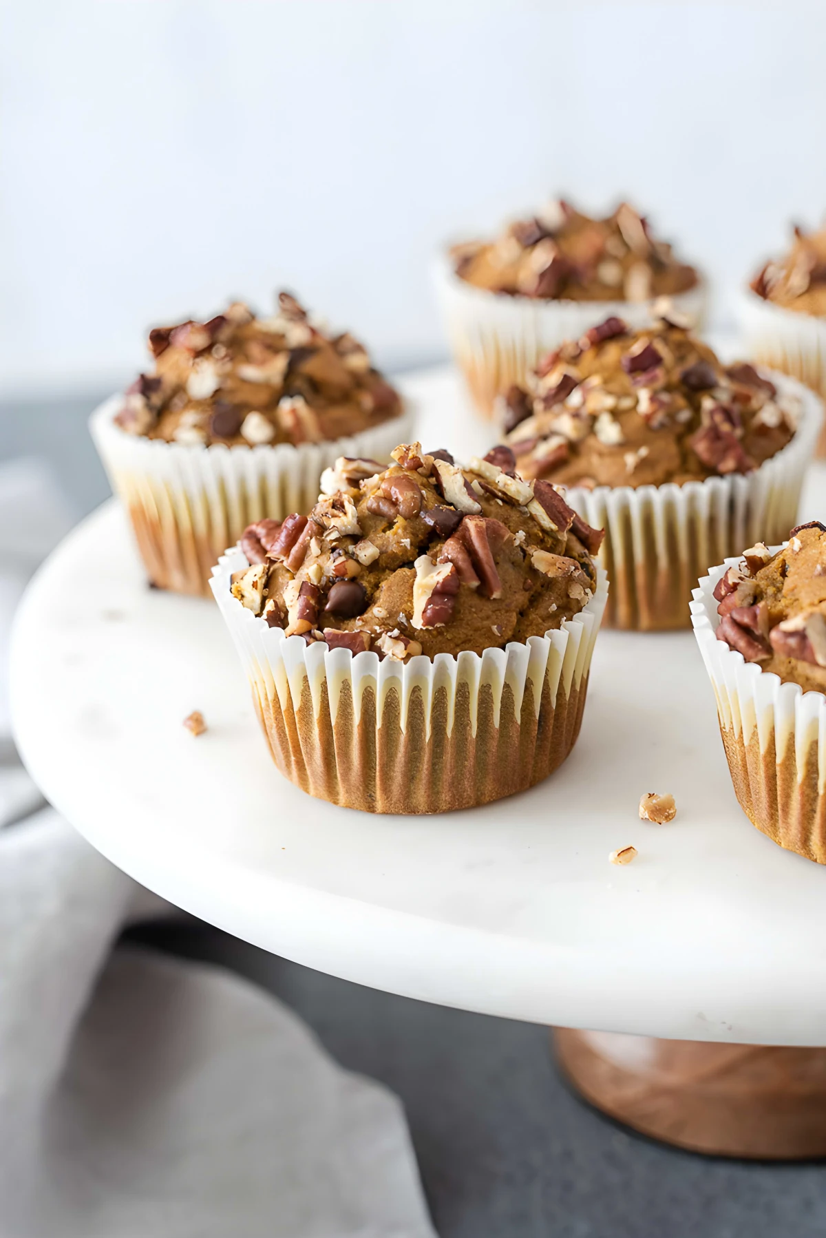 Pumpkin Oat Muffins
