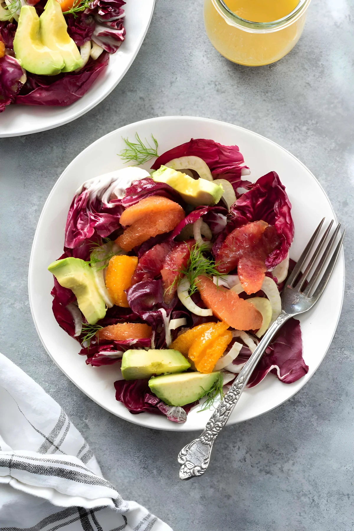 Radicchio Salad with Citrus Vinaigrette