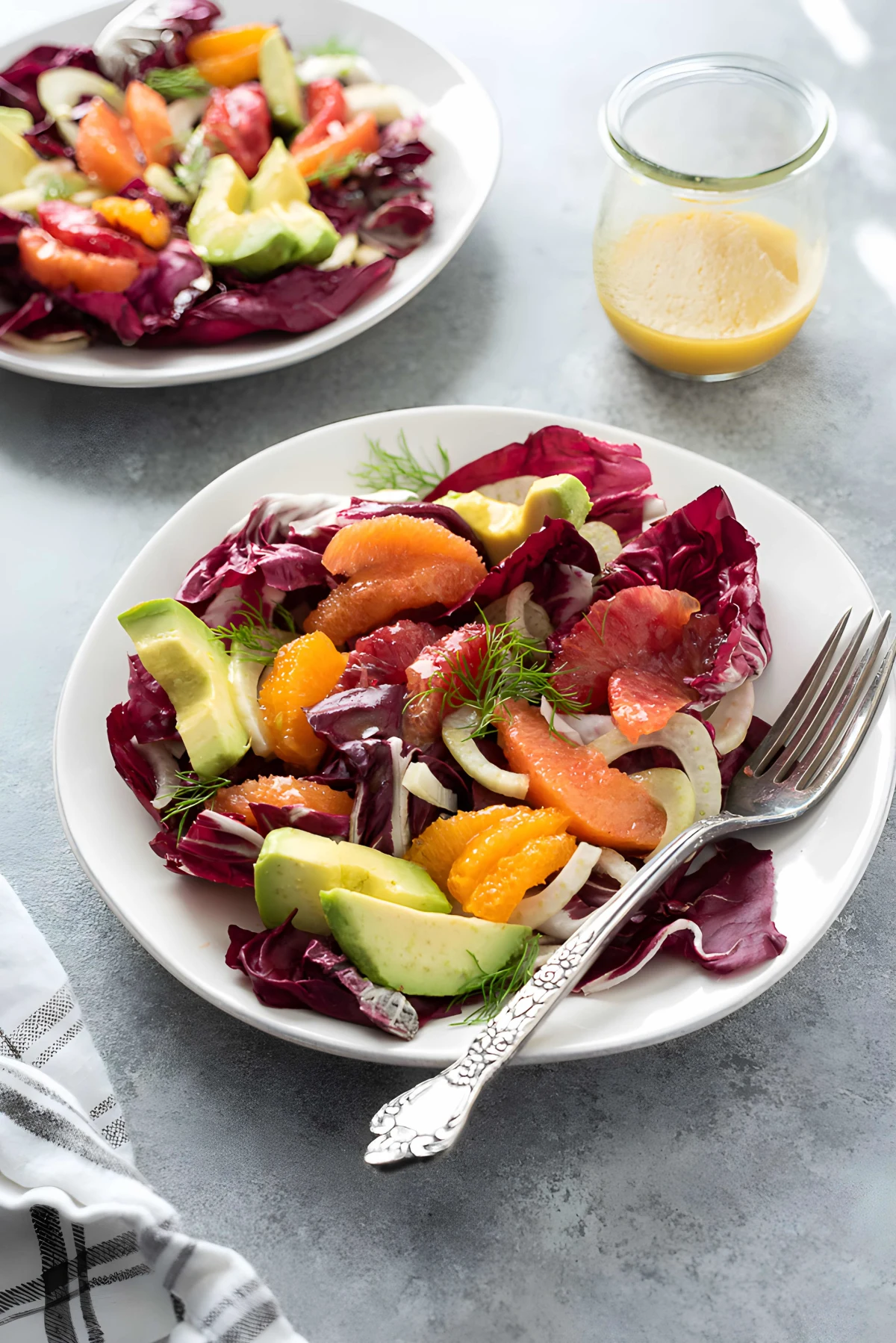 Radicchio Salad with Citrus Vinaigrette