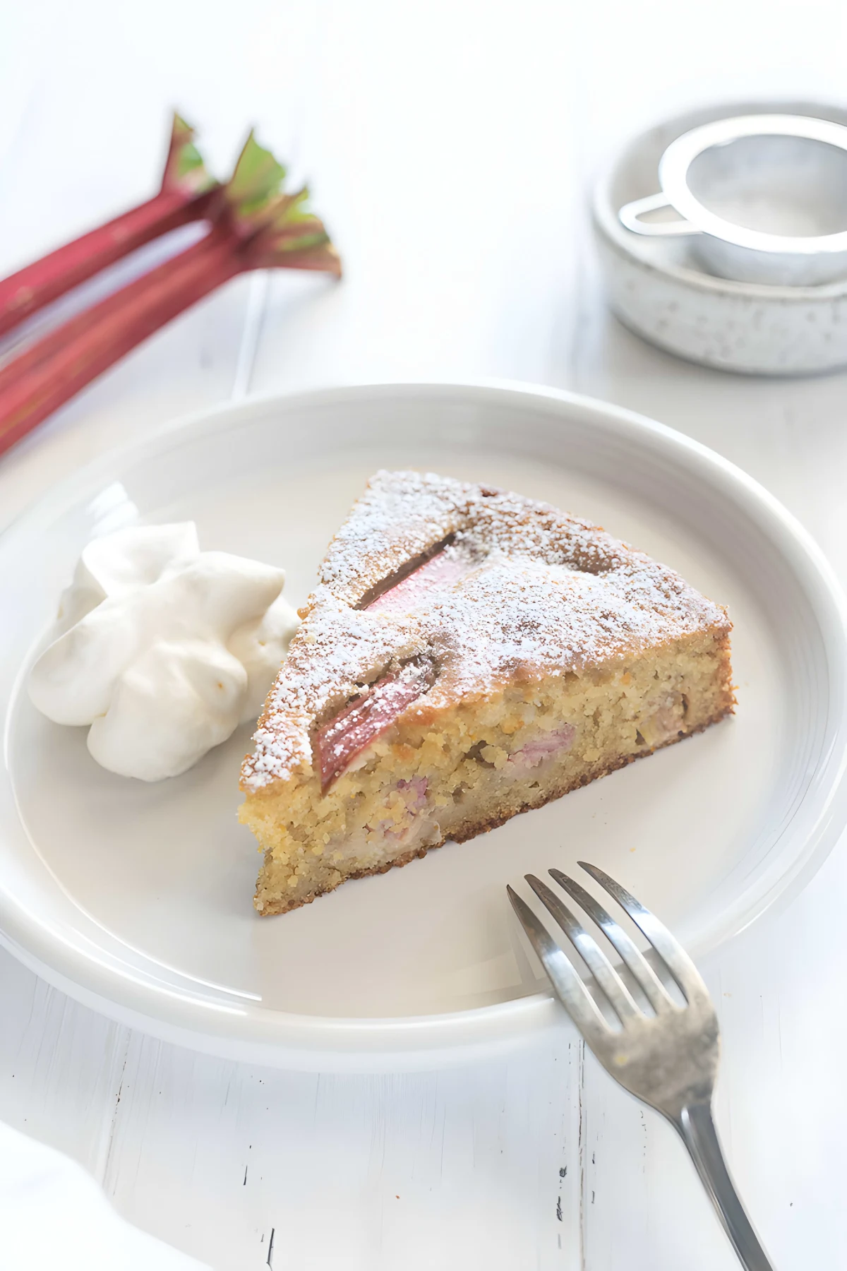 Rhubarb Cake