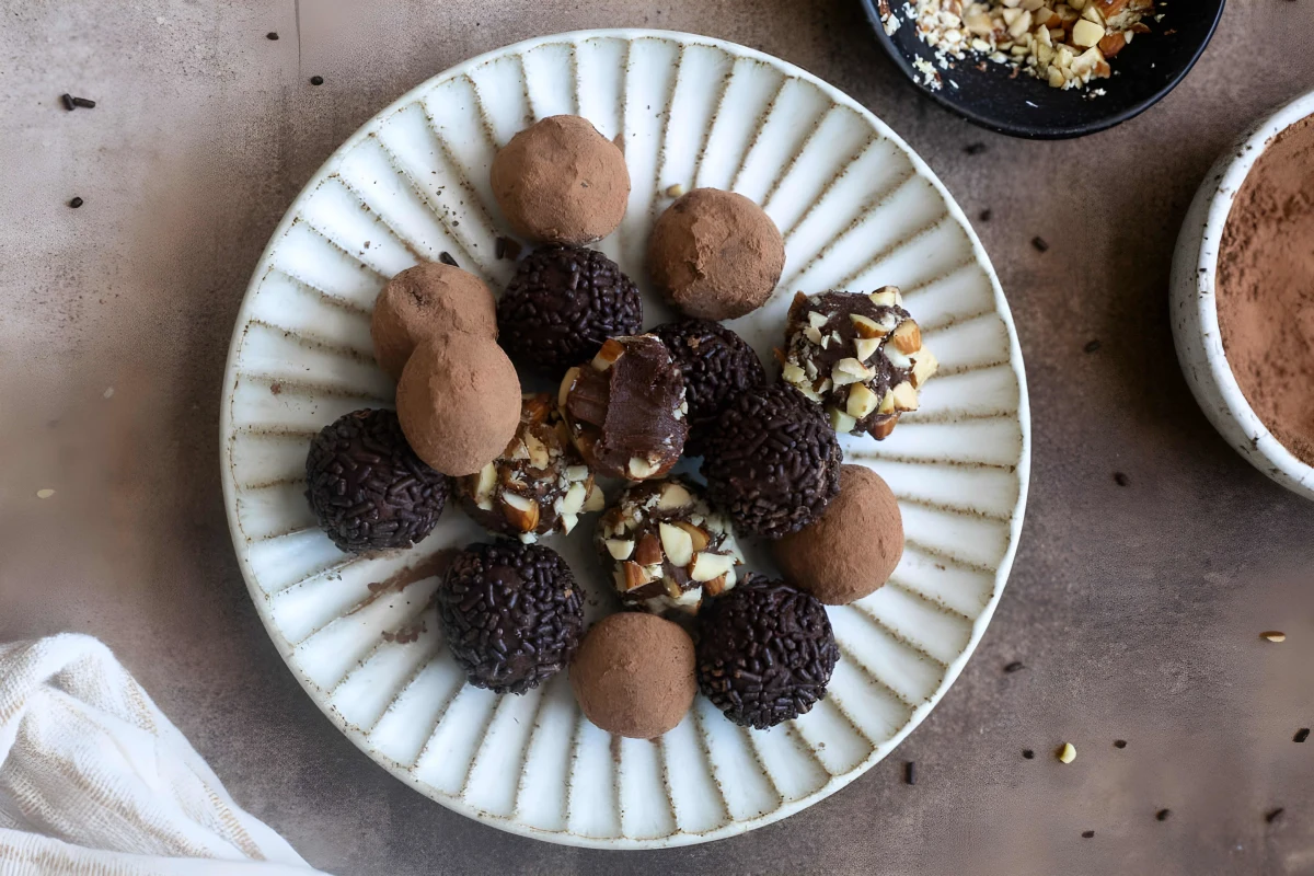 Salted Caramel Chocolate Truffles