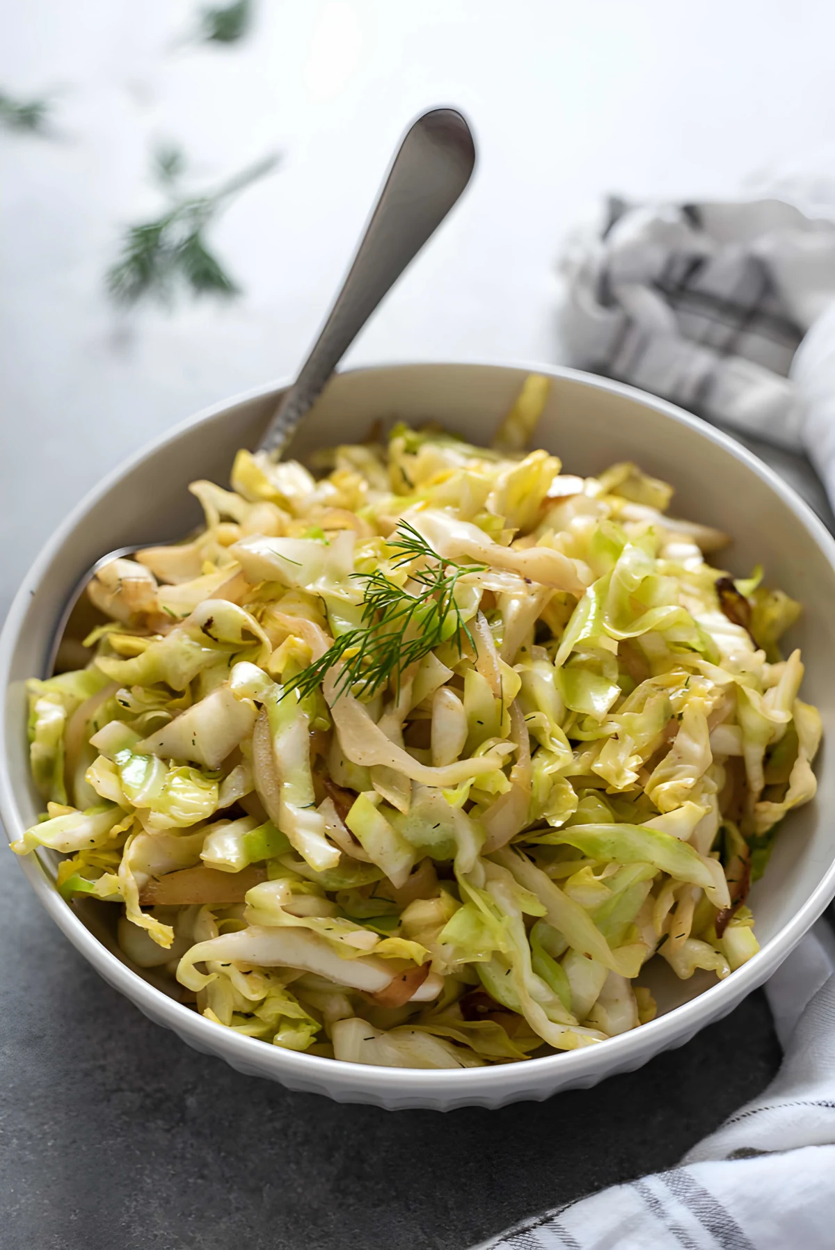 Simple Sautéed Cabbage