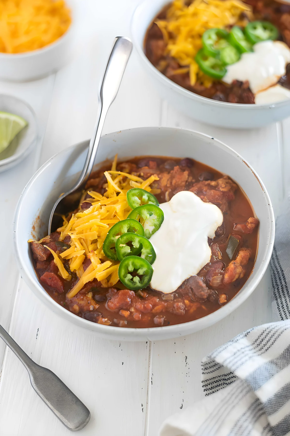 Slow Cooker Turkey Chili