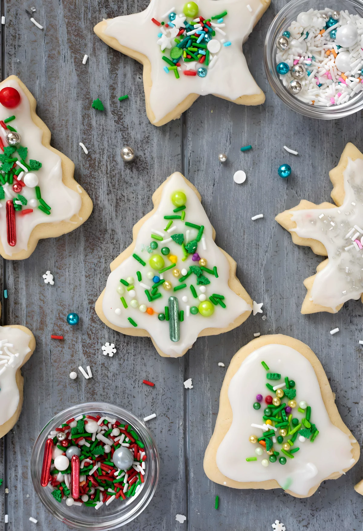 Soft Christmas Cut Out Sugar Cookies
