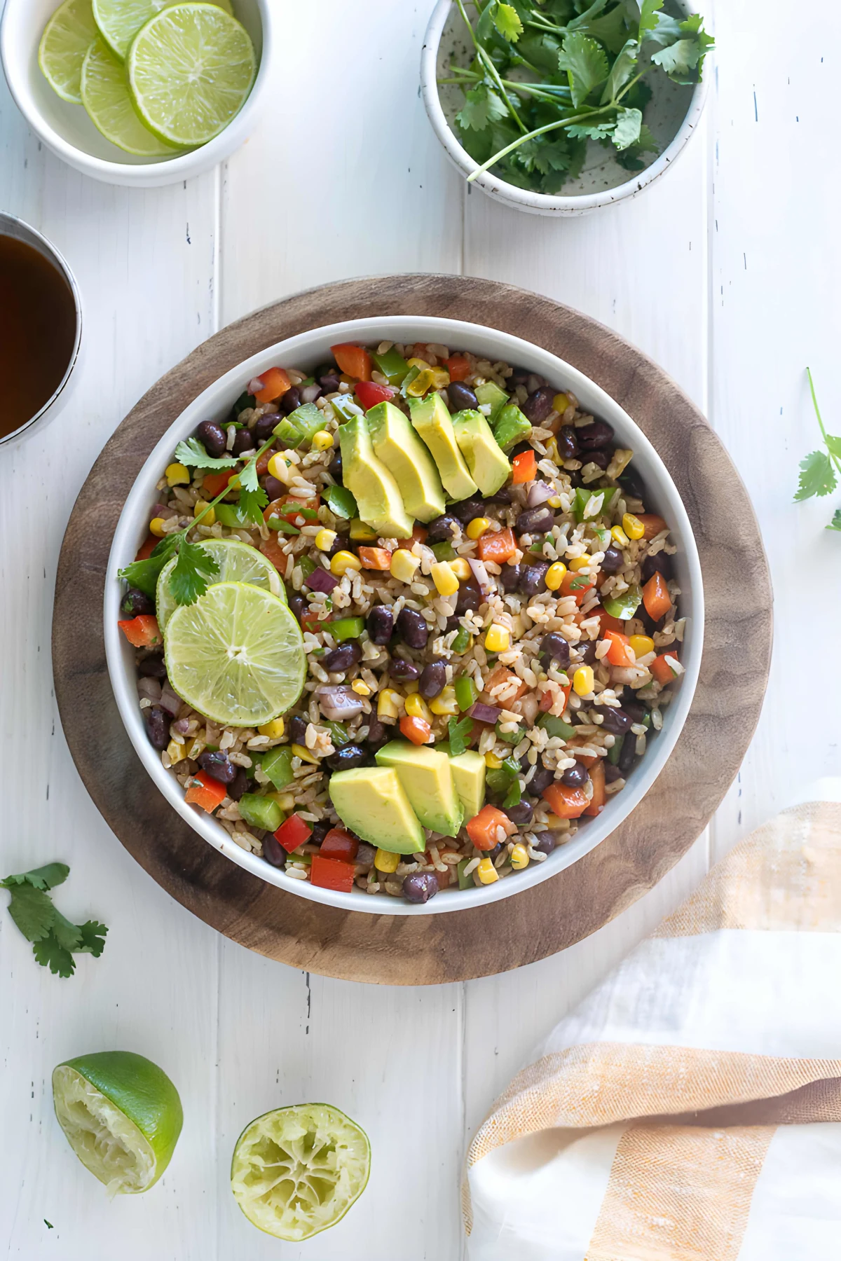 Southwest Brown Rice Salad