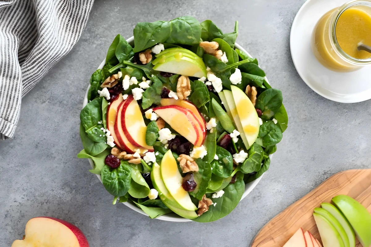 Spinach Apple Salad