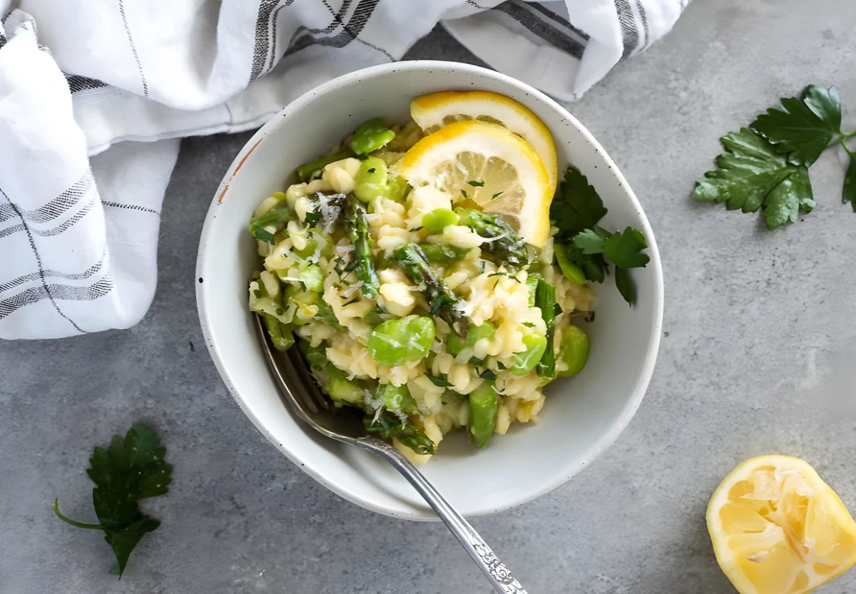 Spring Vegetable Risotto