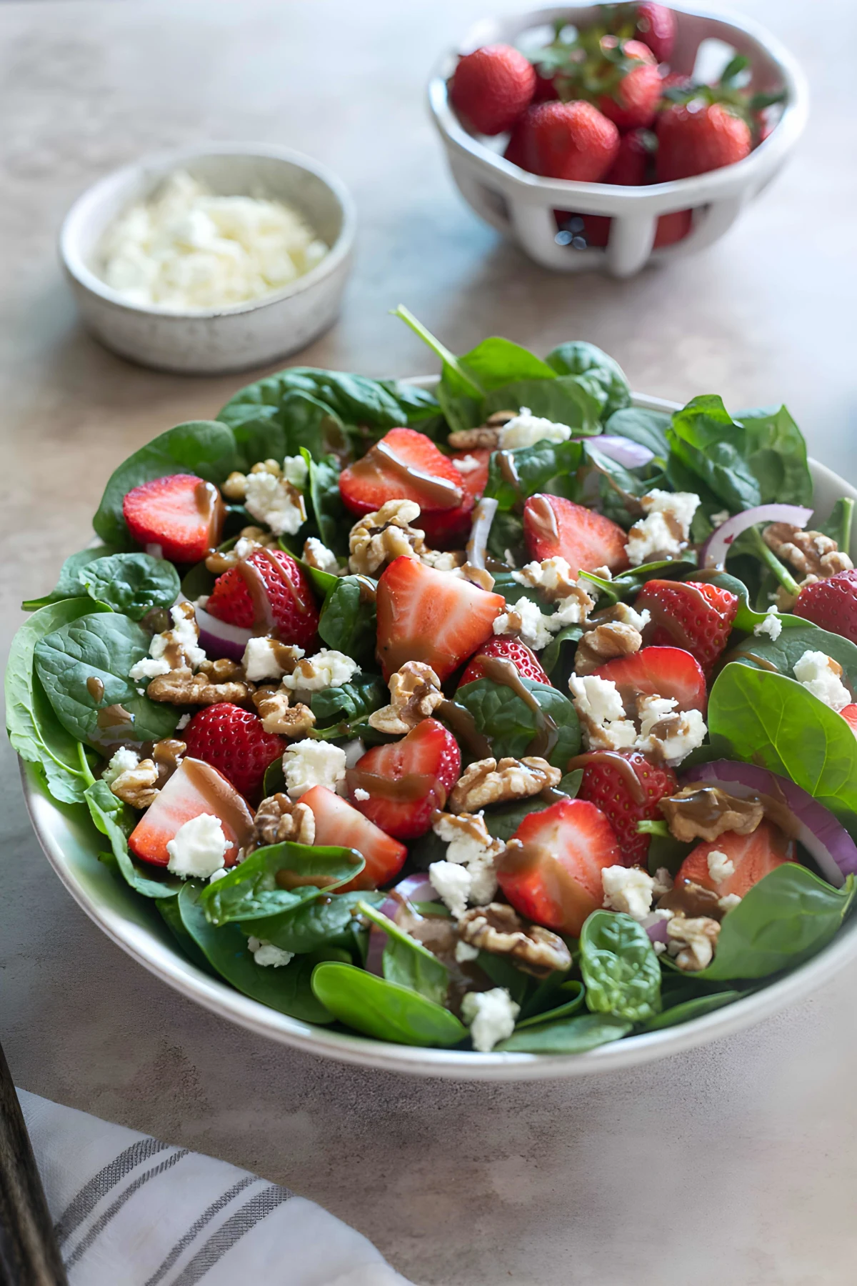 Strawberry Spinach Salad Recipe