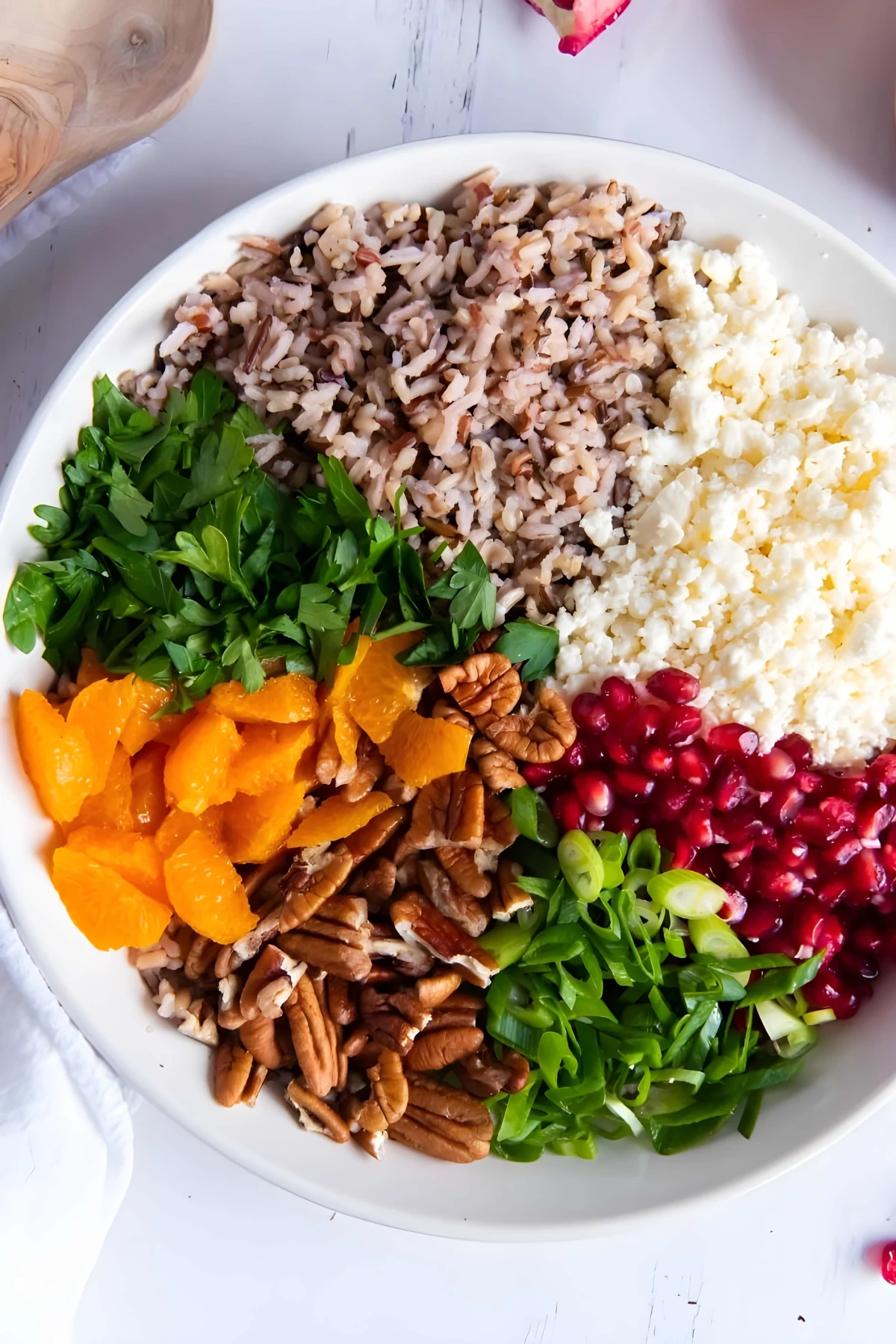 Wild Rice Salad with Orange and Pomegranate