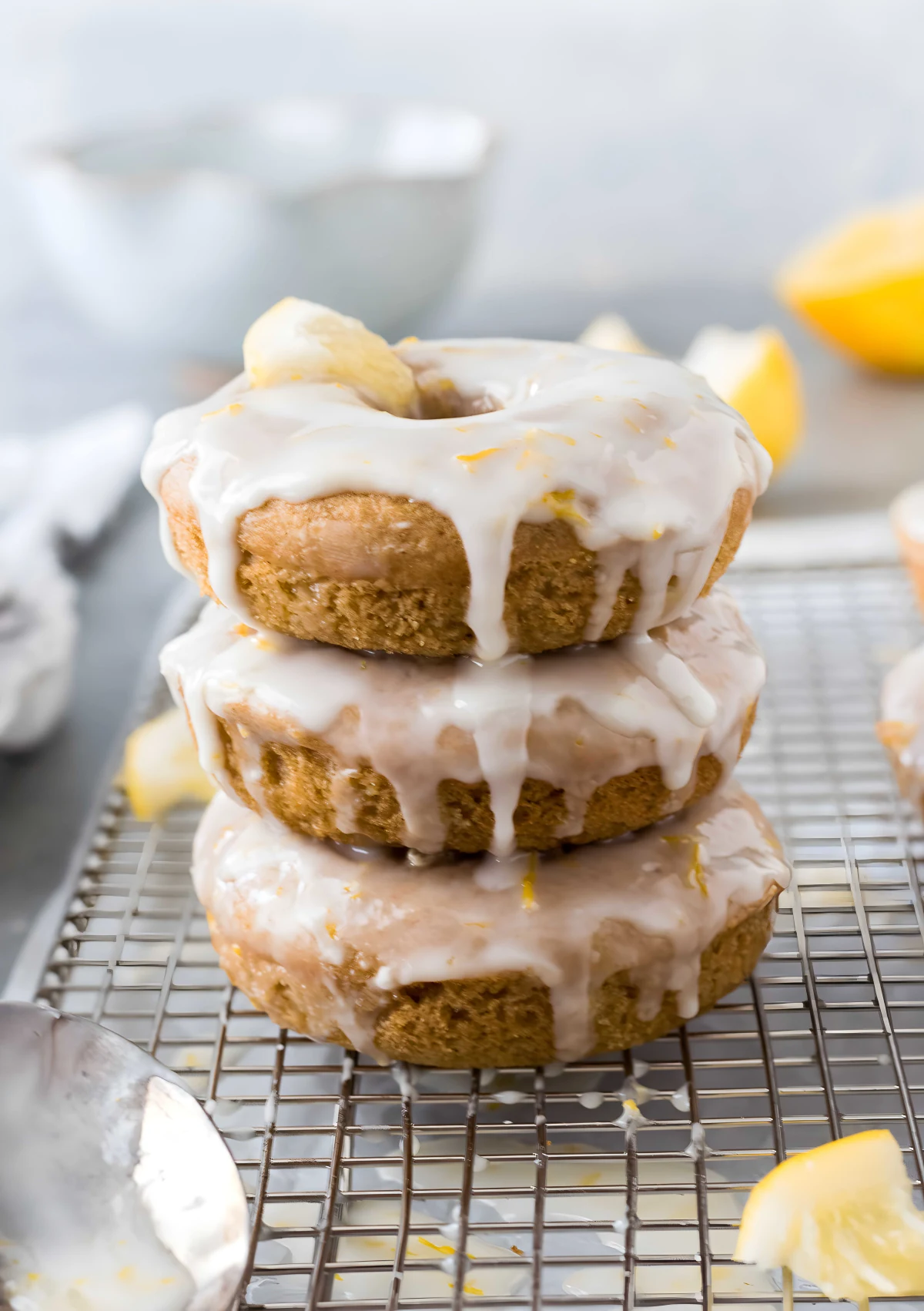 Baked Lemon Donuts