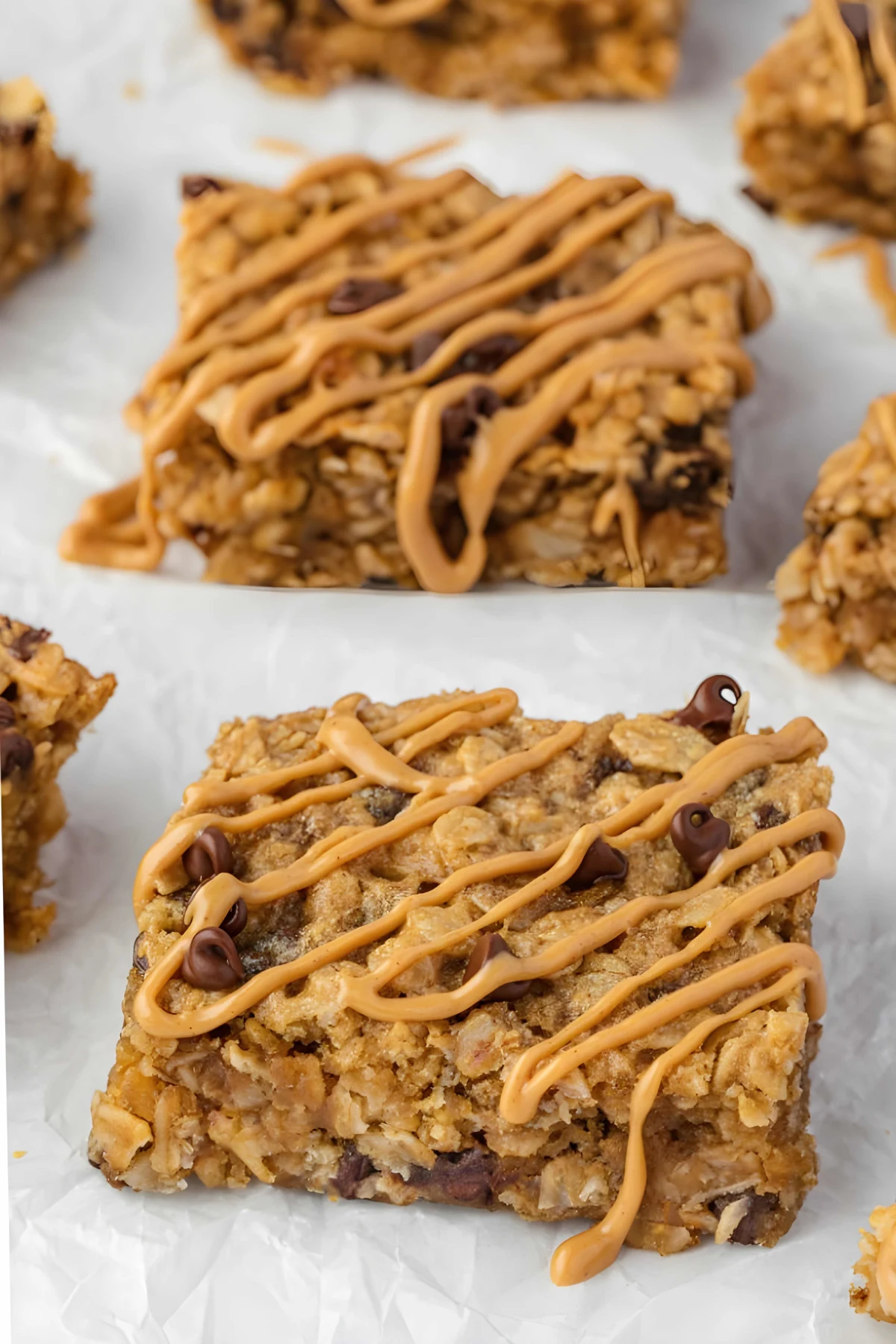 Banana Peanut Butter Oatmeal Bars
