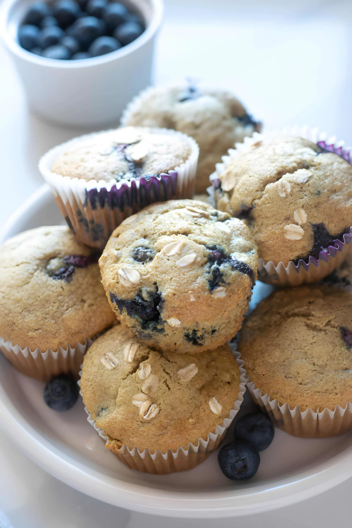 Blueberry Oatmeal Muffins