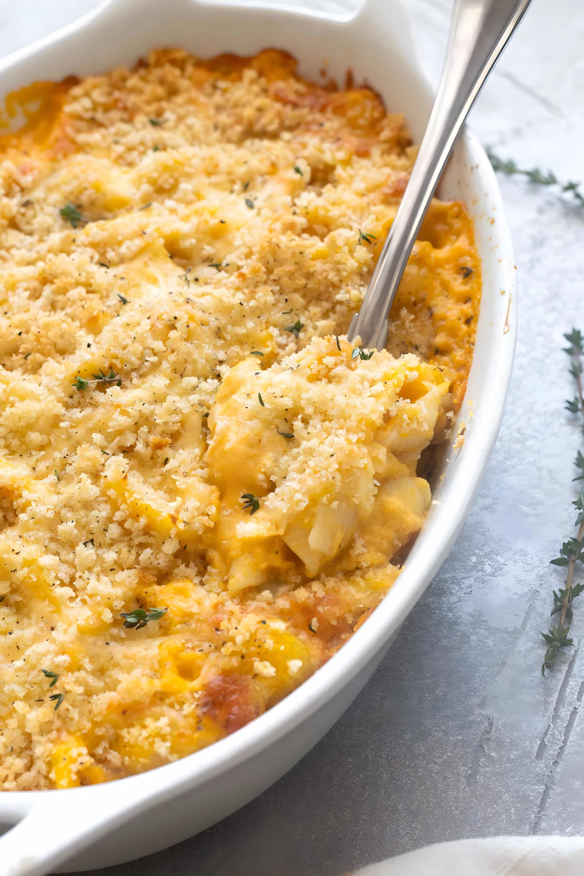 Butternut Squash Mac and Cheese