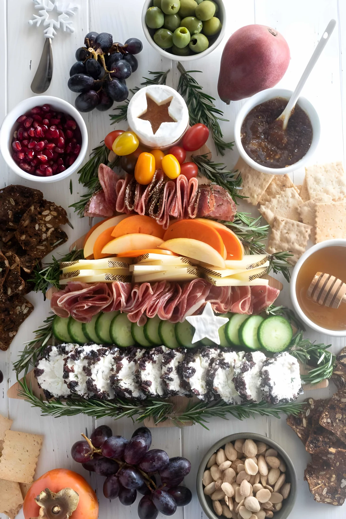 Christmas Tree Charcuterie Board