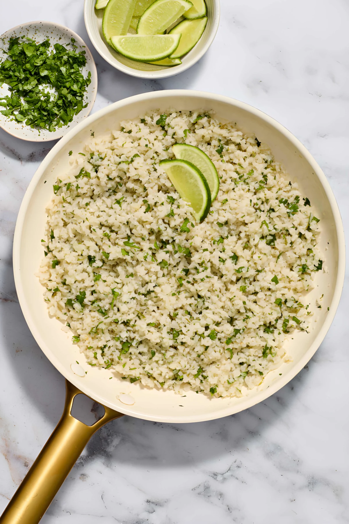 Cilantro Lime Cauliflower Rice