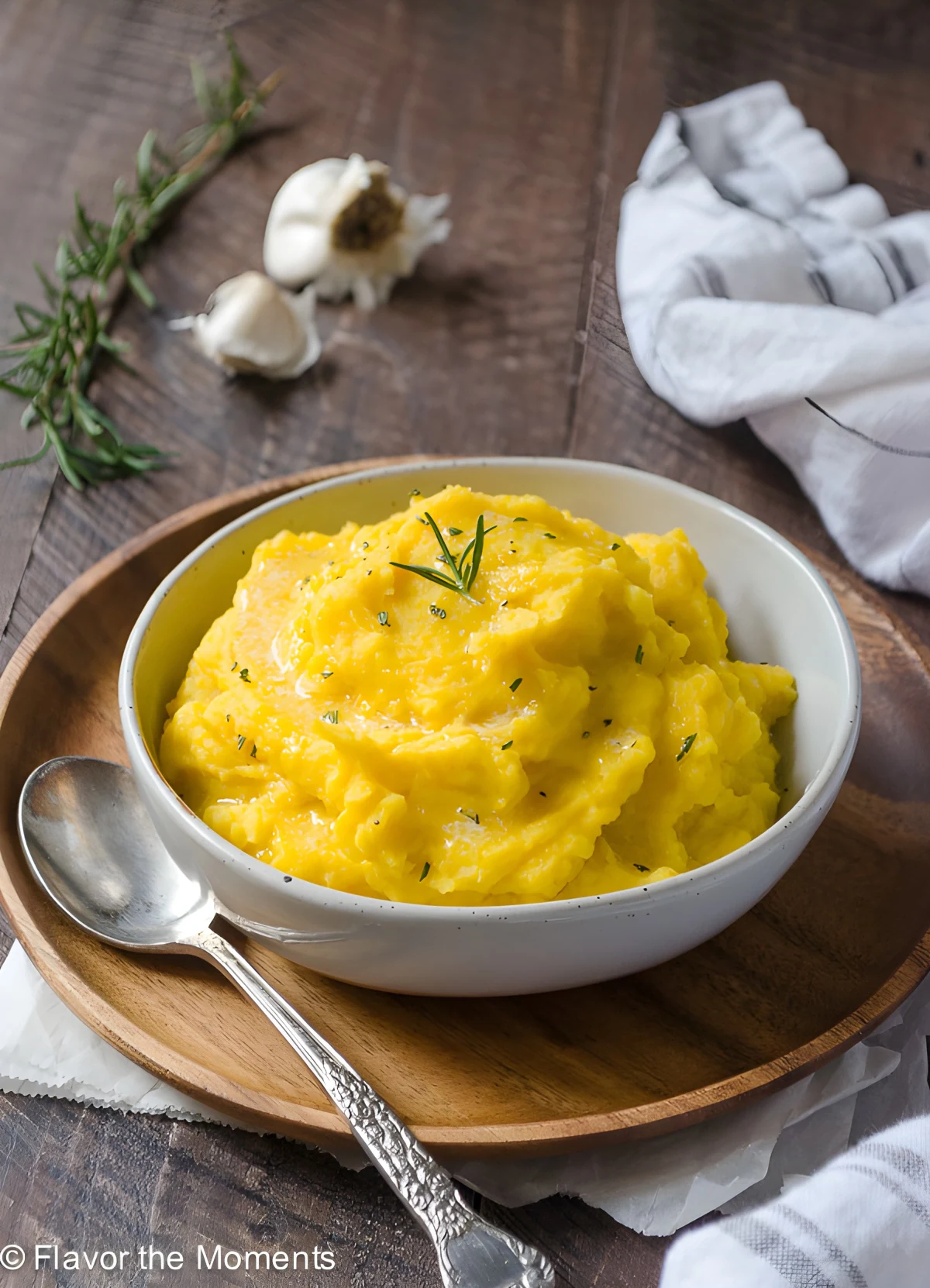 Creamy Kabocha Squash Mashed Potatoes