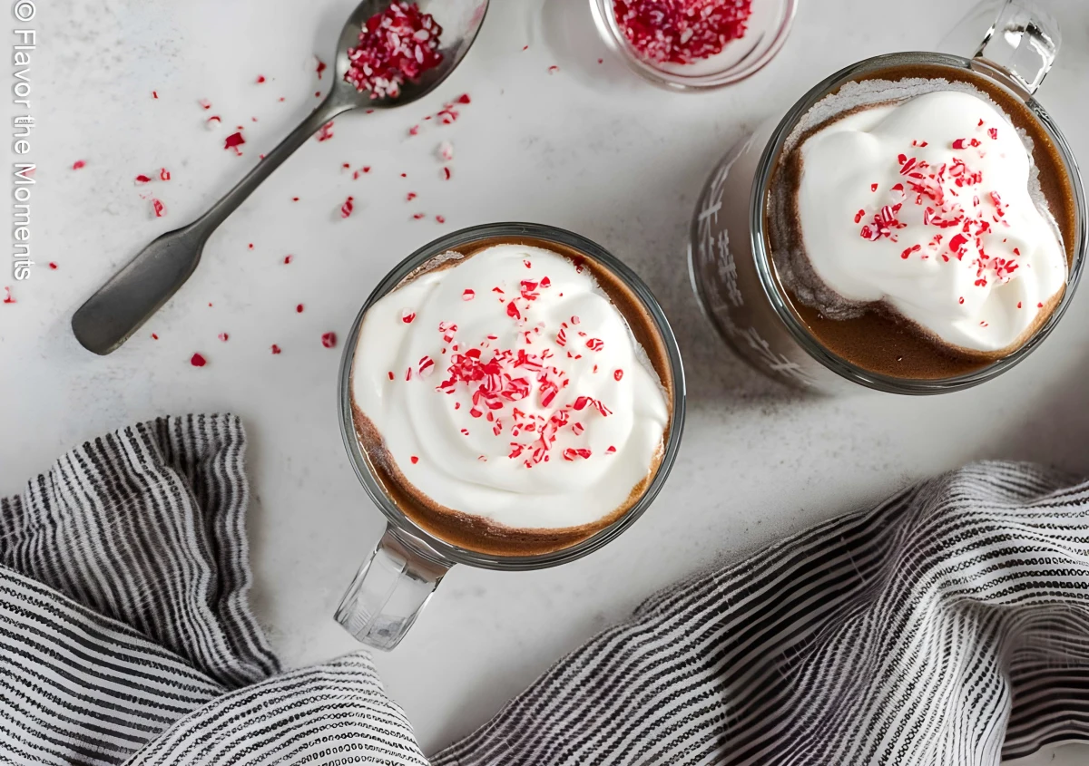 Crock Pot Peppermint Hot Chocolate
