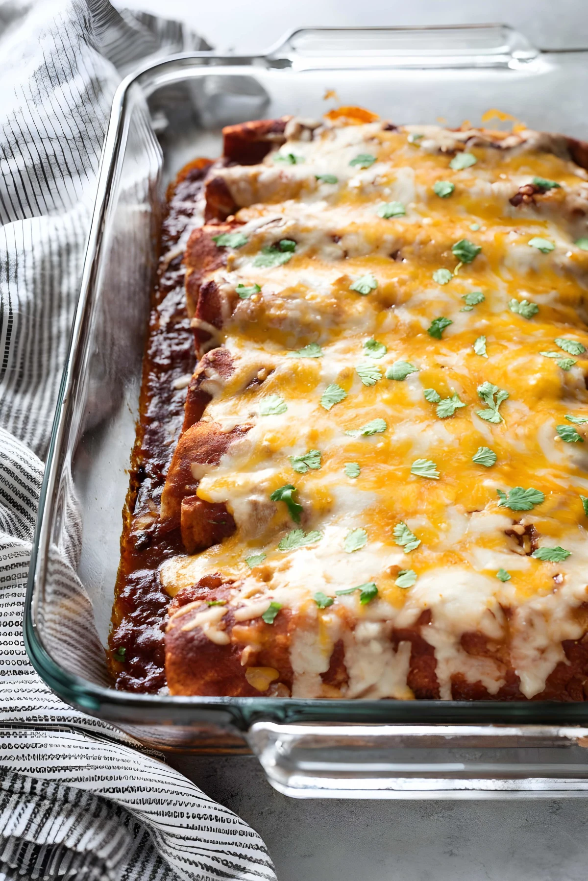 Easy Chicken Enchiladas