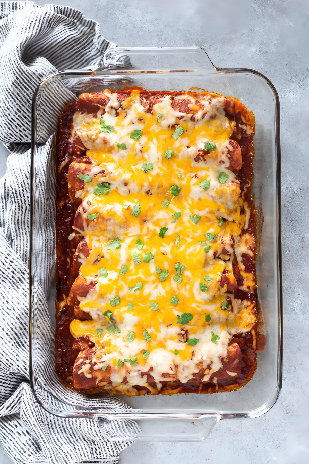 Easy Chicken Enchiladas