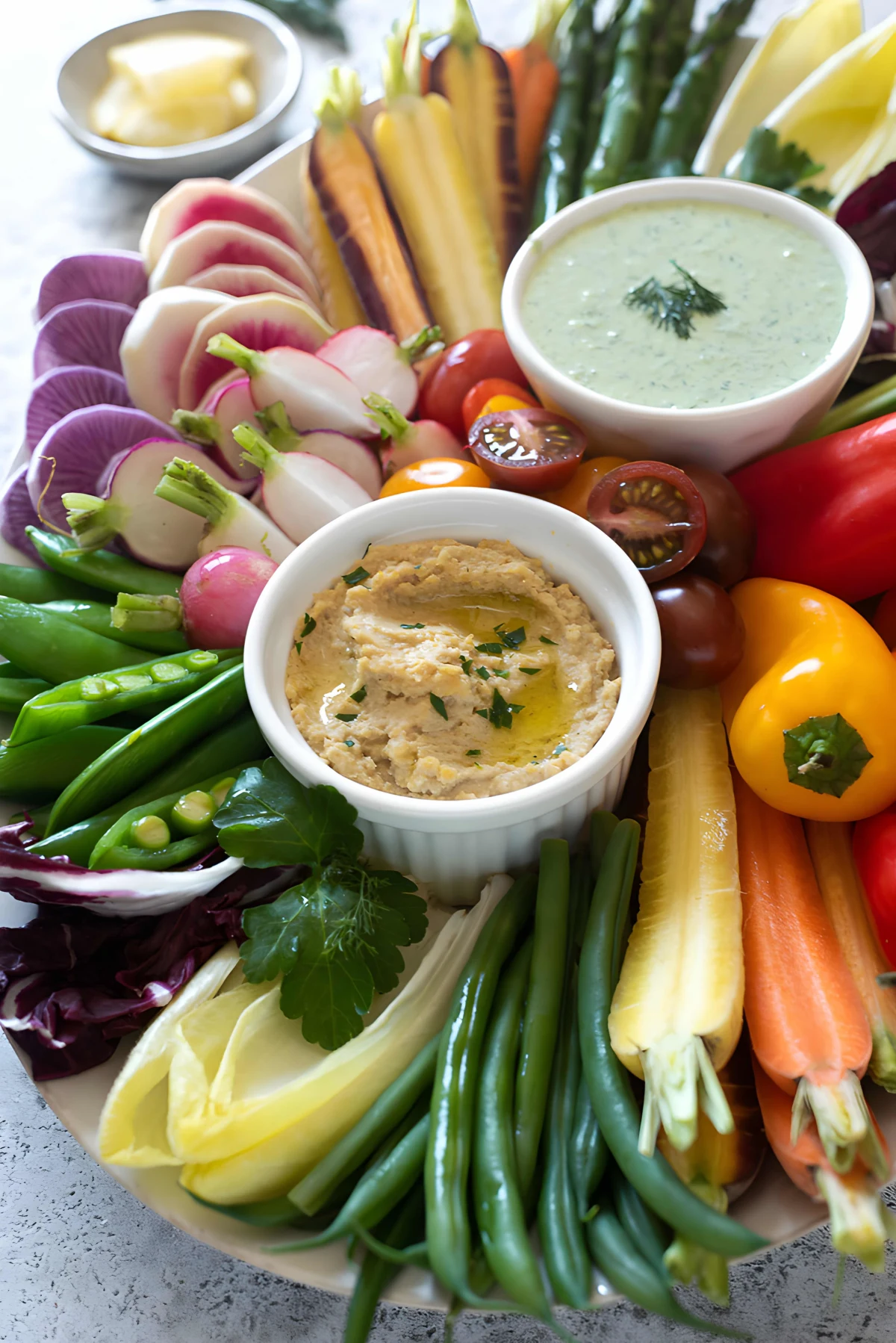 Easy Crudités Platter