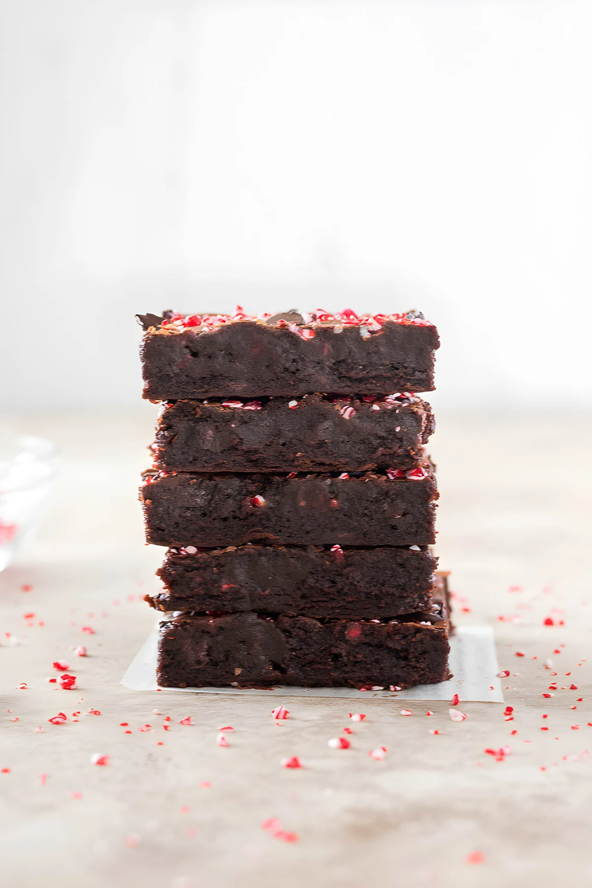 Easy Peppermint Brownies