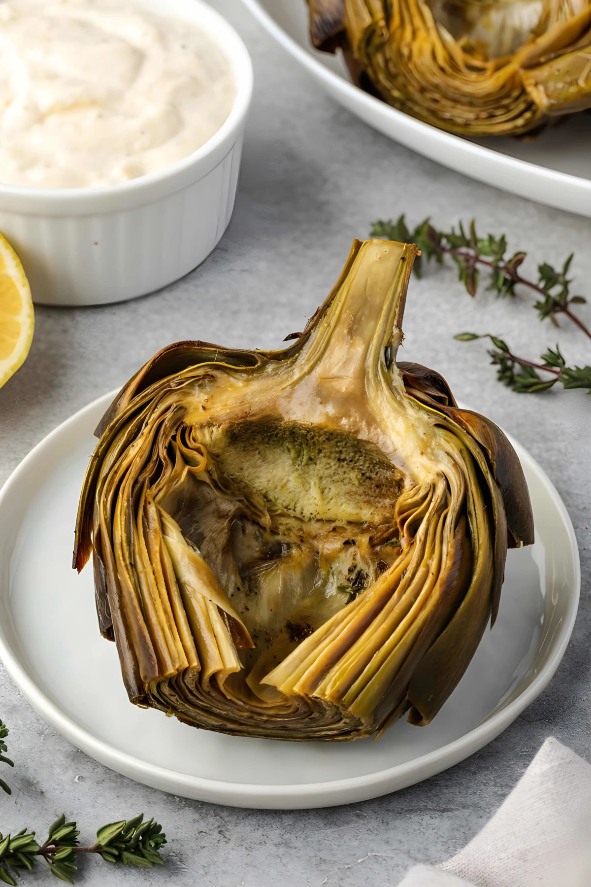Easy Roasted Artichokes