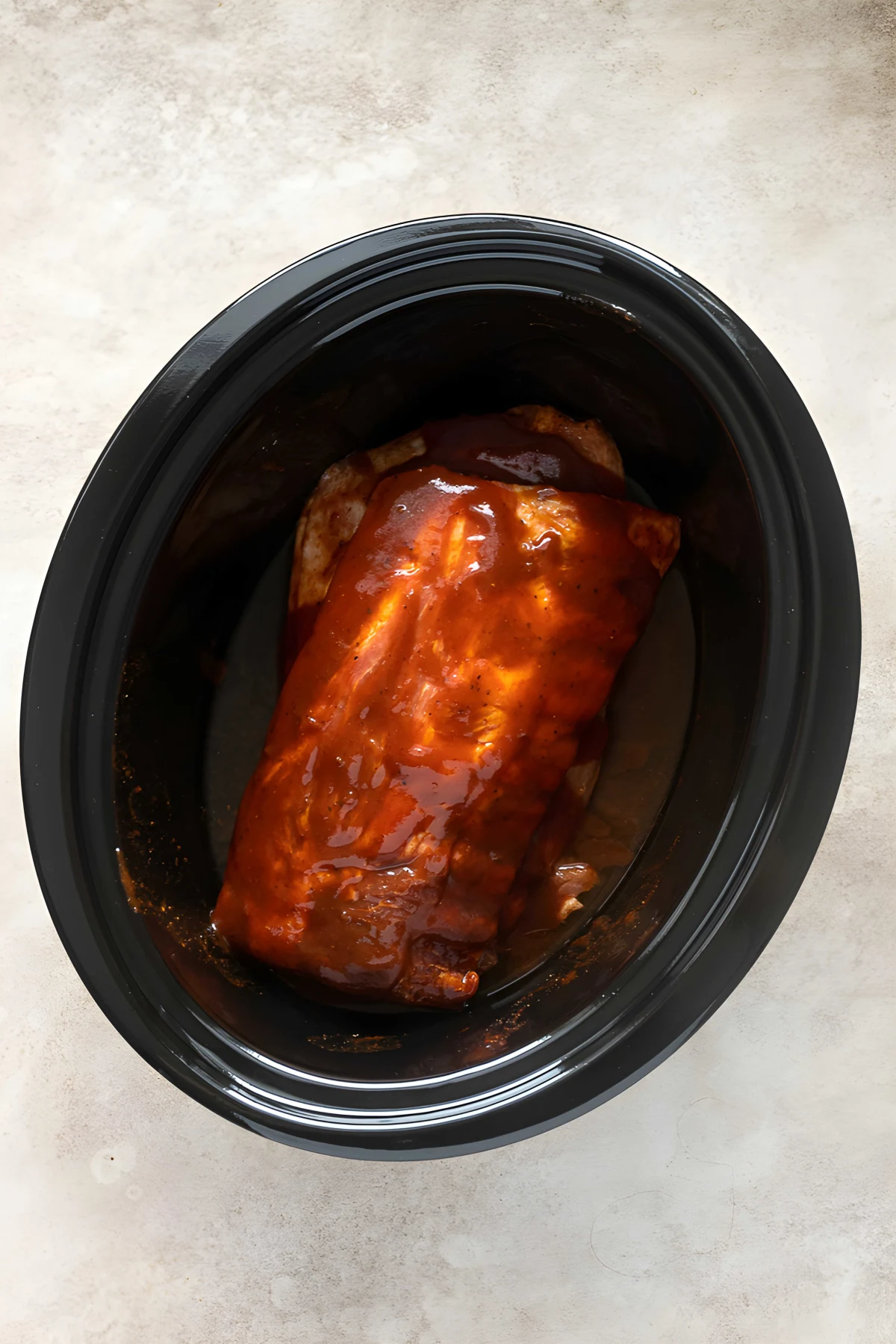 Easy Slow Cooker Baby Back Ribs