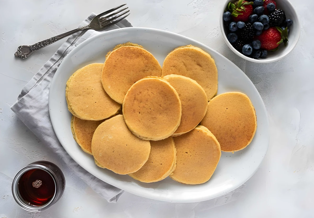 Fluffy Almond Flour Pancakes