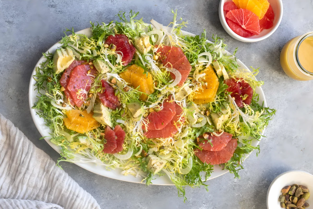 Frisee Citrus Salad with Fennel and Avocado
