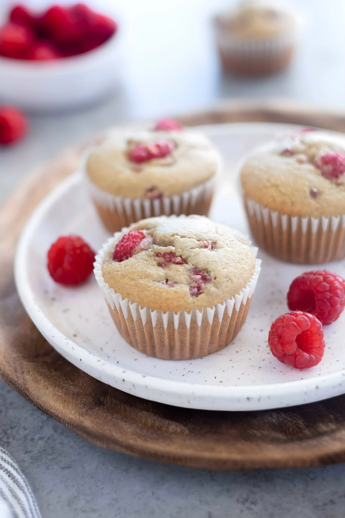 Gluten-Free Raspberry Muffins