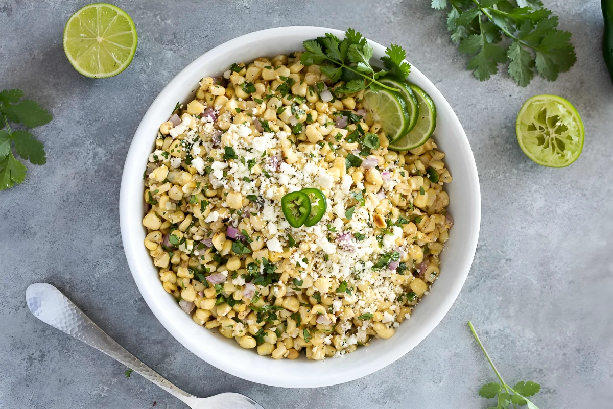 Grilled Mexican Corn Salad