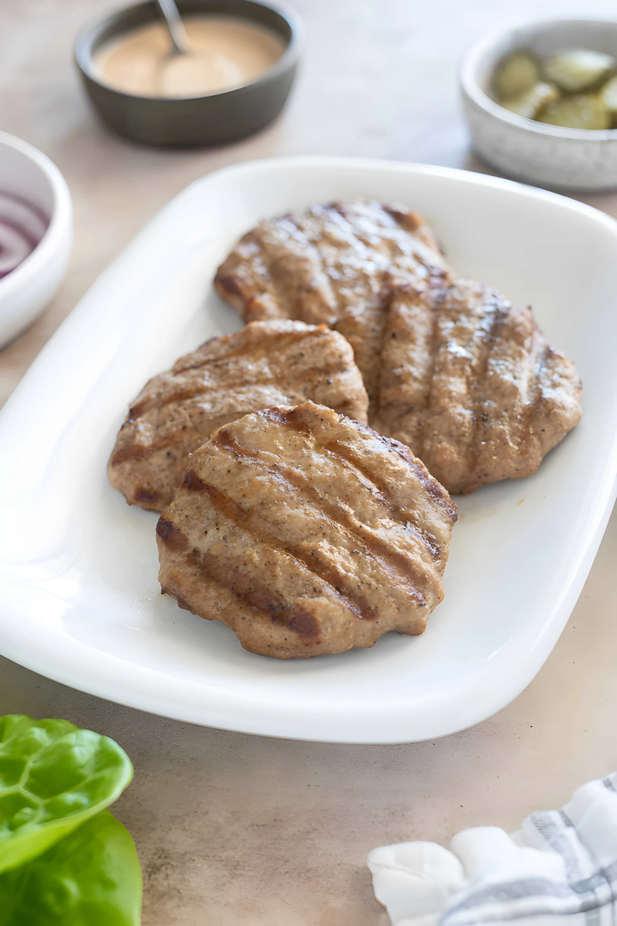 Grilled Turkey Burgers