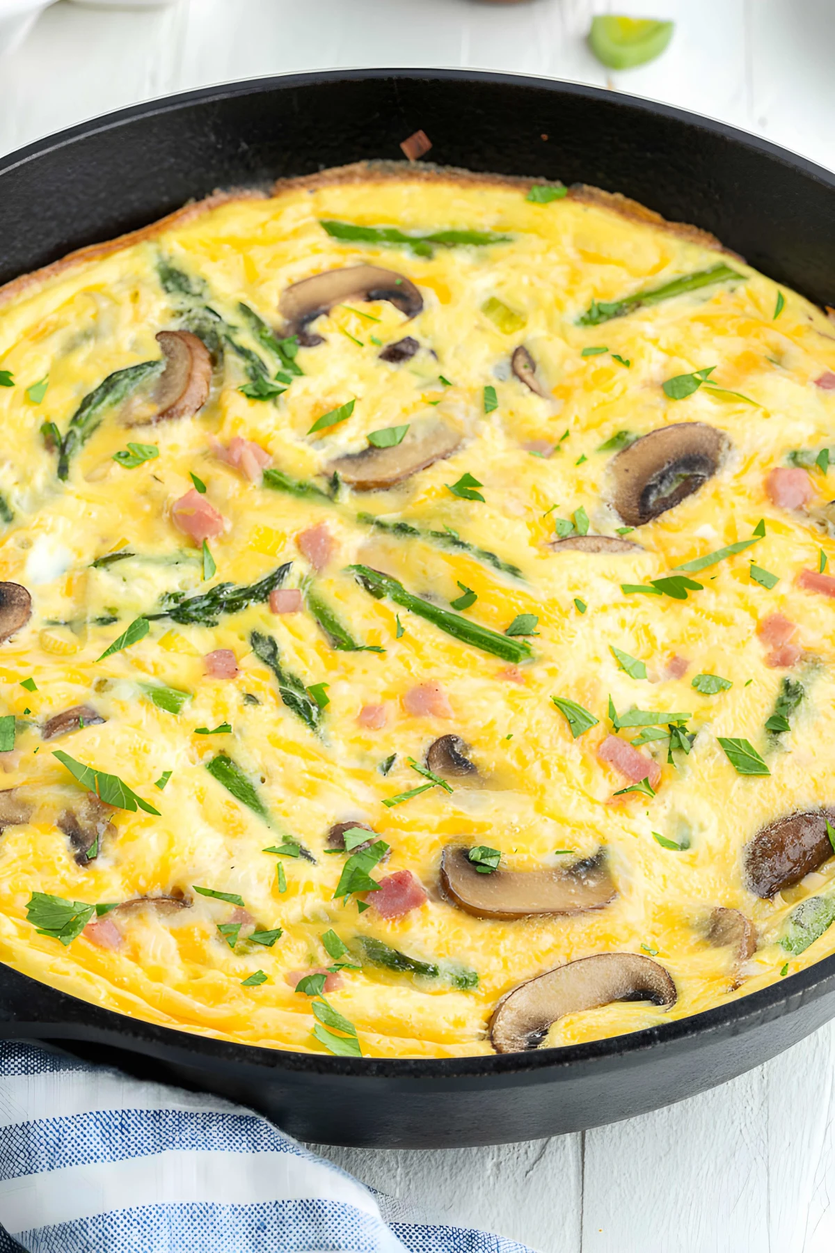 Ham and Cheese Frittata