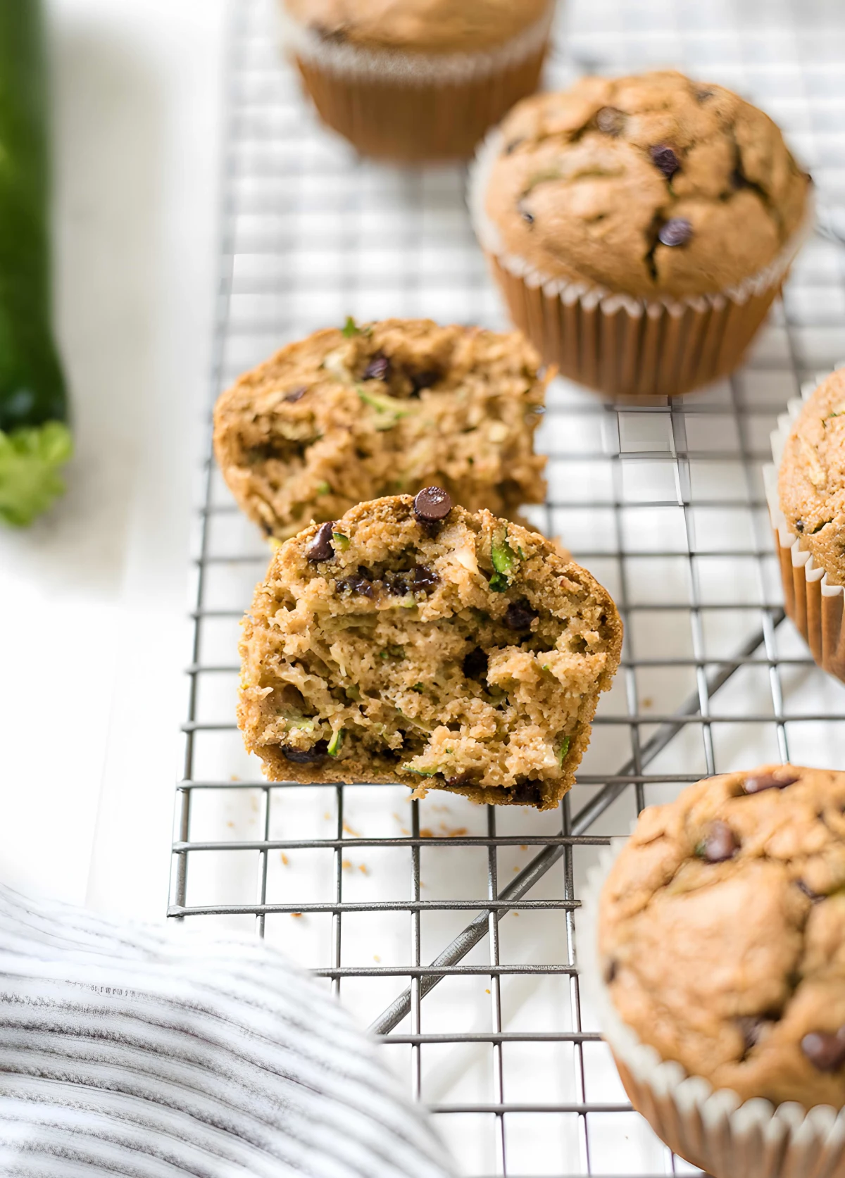 Healthy Zucchini Muffins