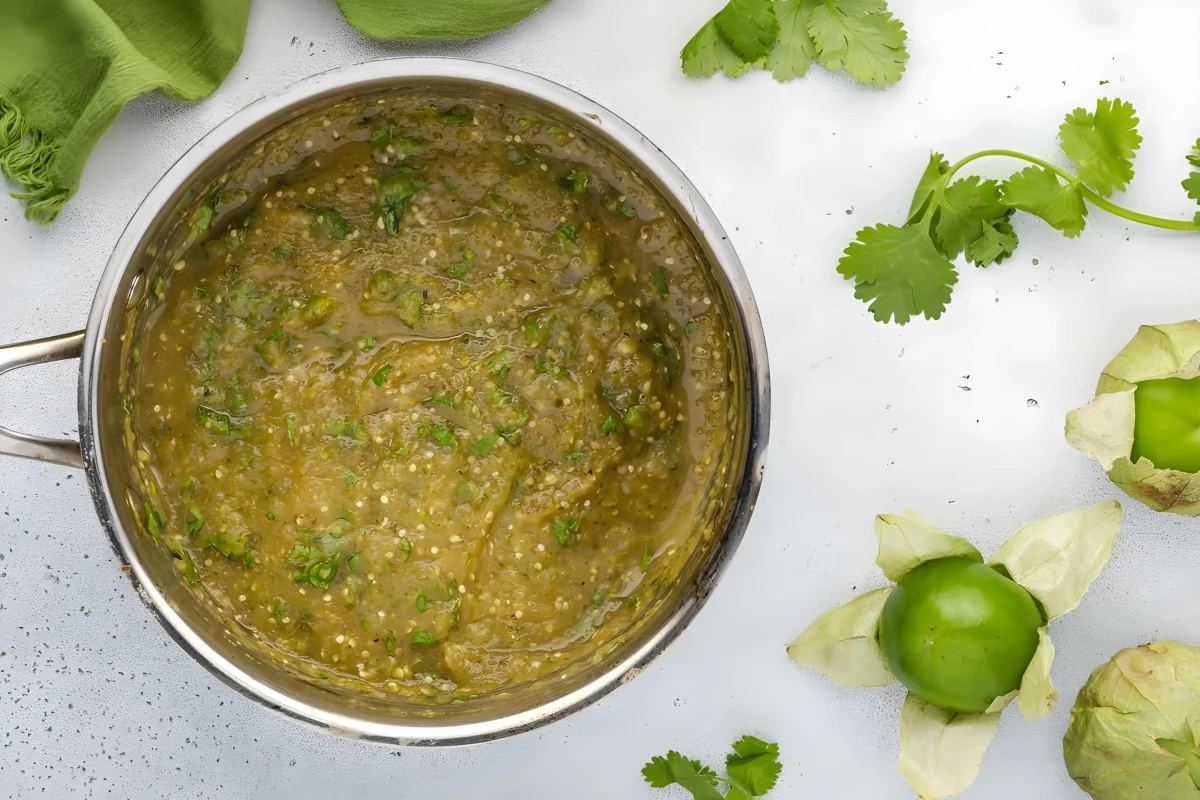 Homemade Green Enchilada Sauce