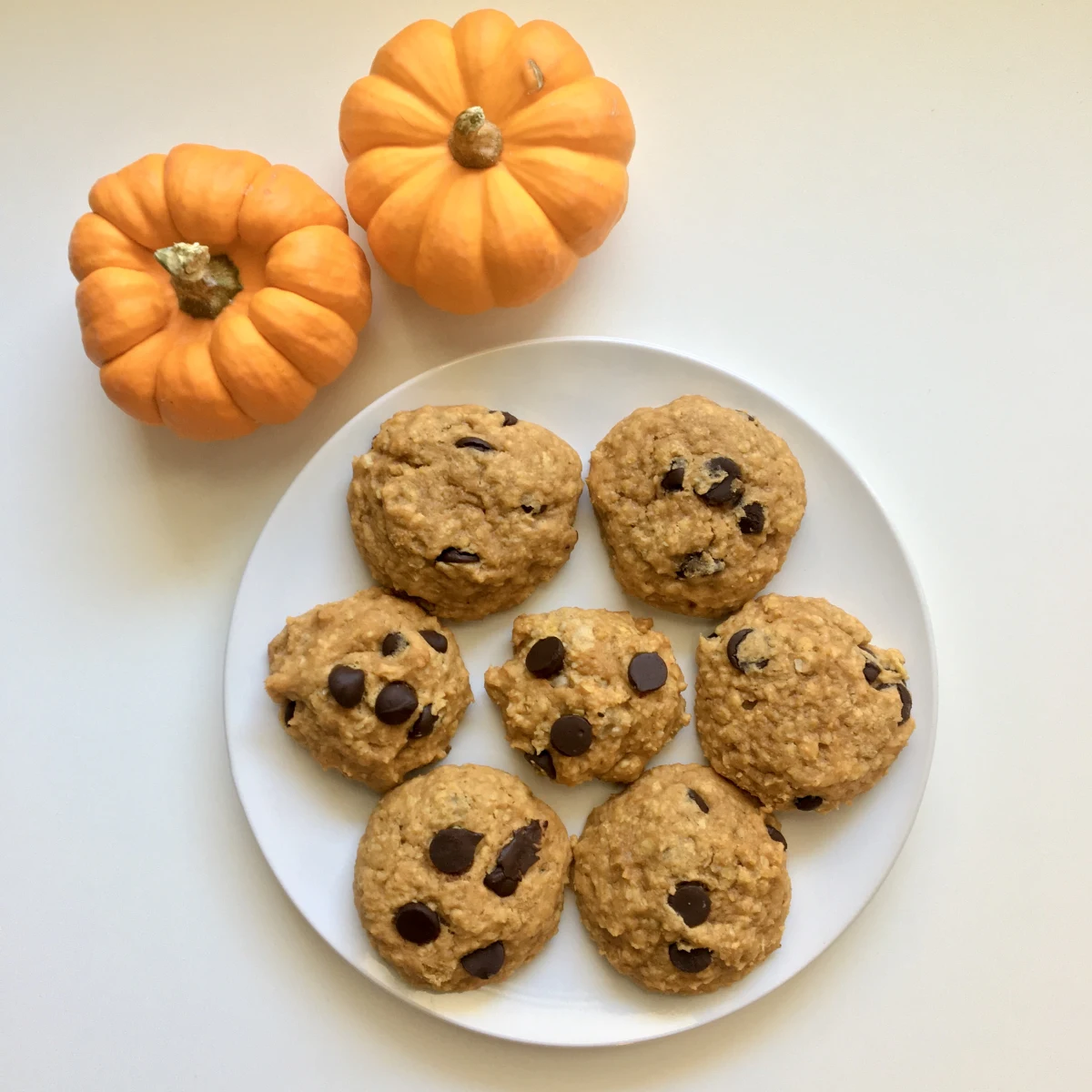 Pumpkin Chocolate Chip Cookies