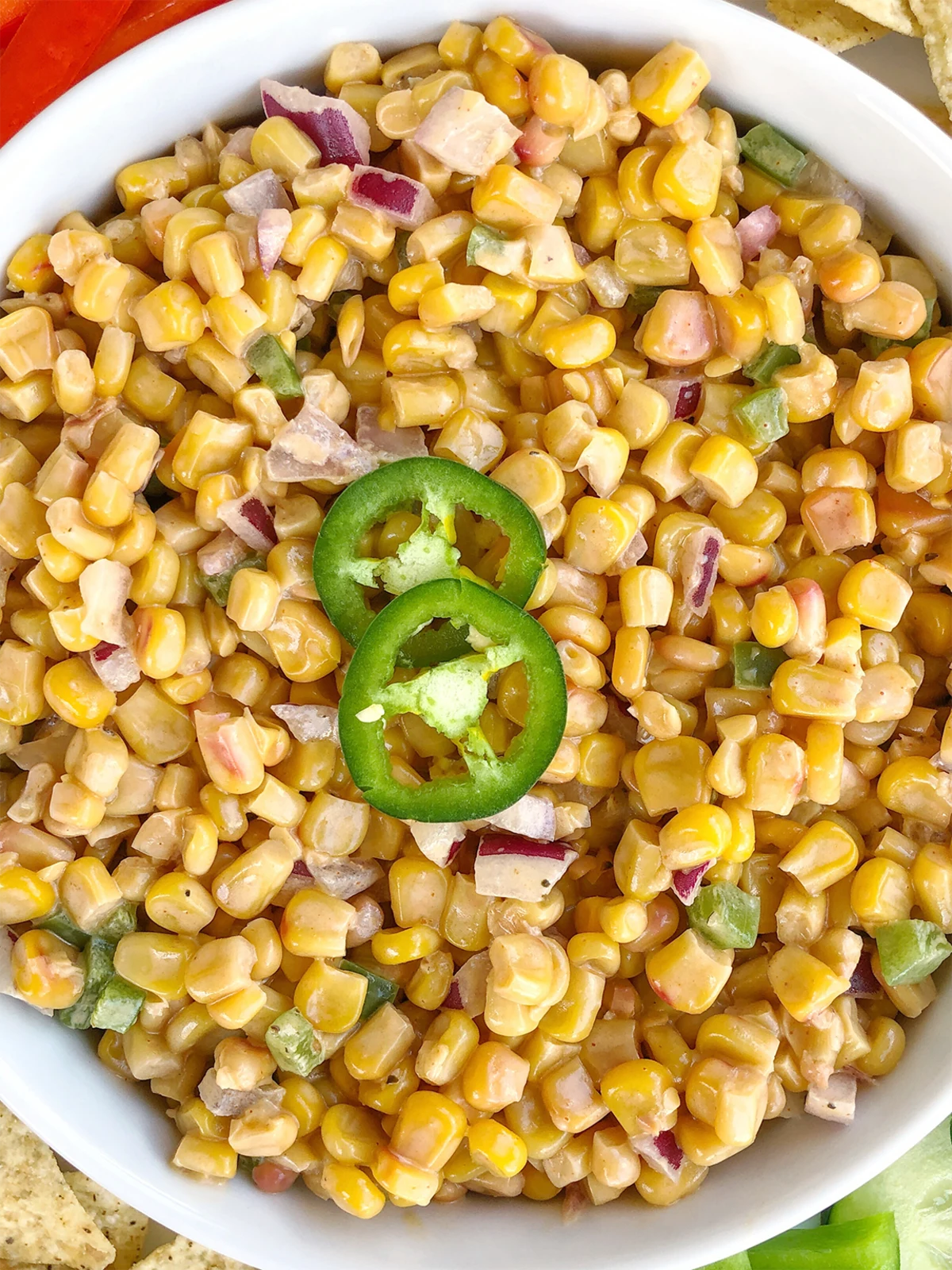 Vegan Street Corn Dip