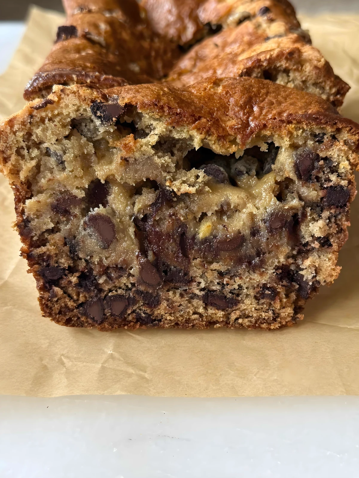 Cookie Dough Banana Bread