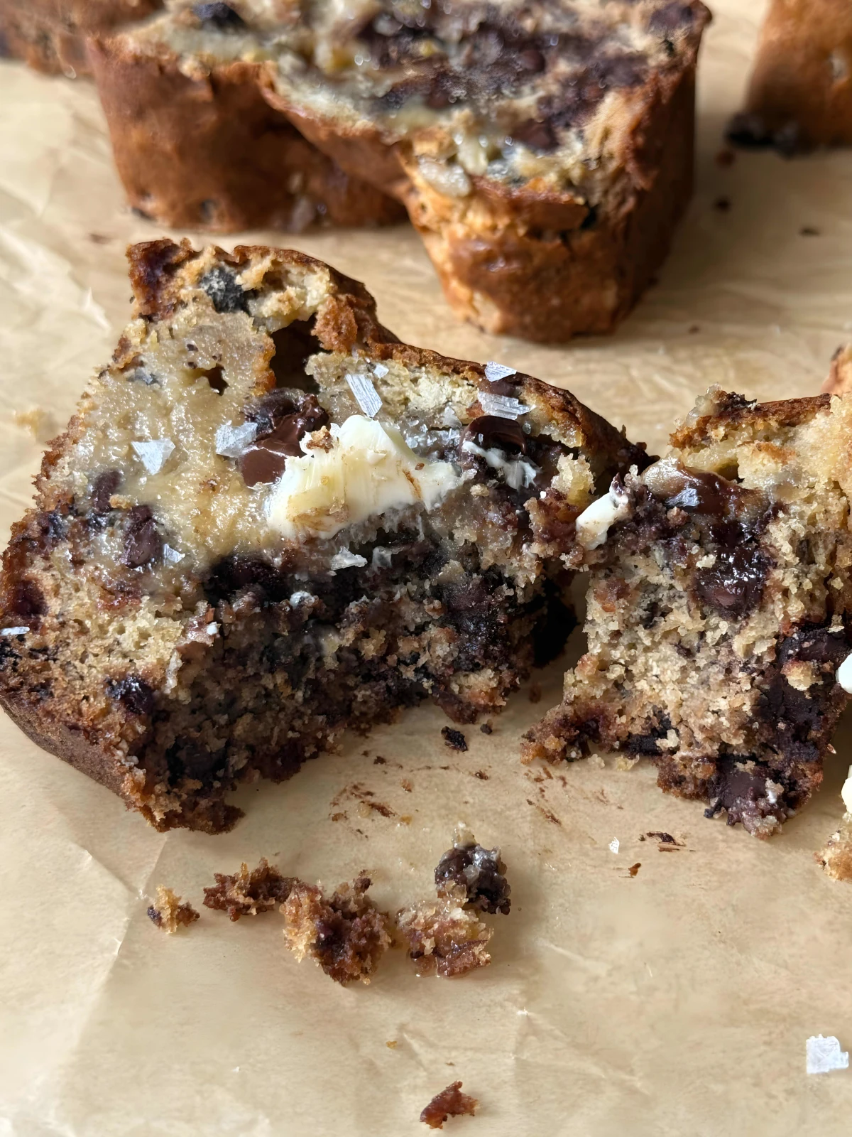 Cookie Dough Banana Bread
