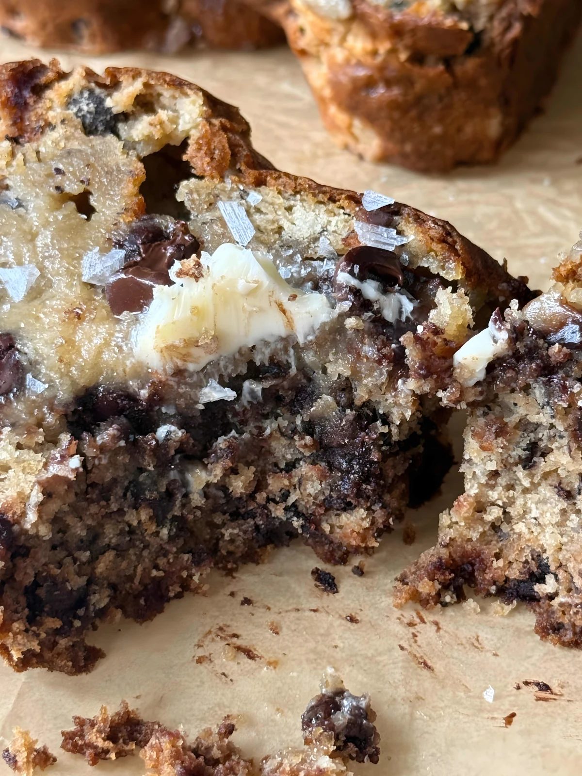 Cookie Dough Banana Bread