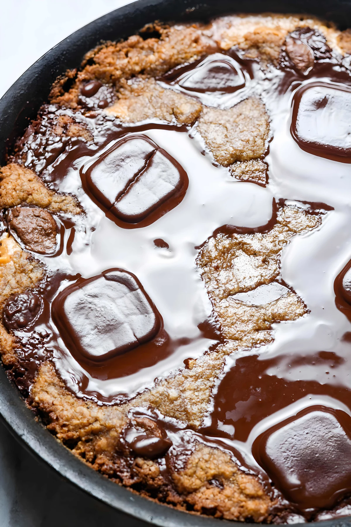 Peanut Butter Cookie Skillet