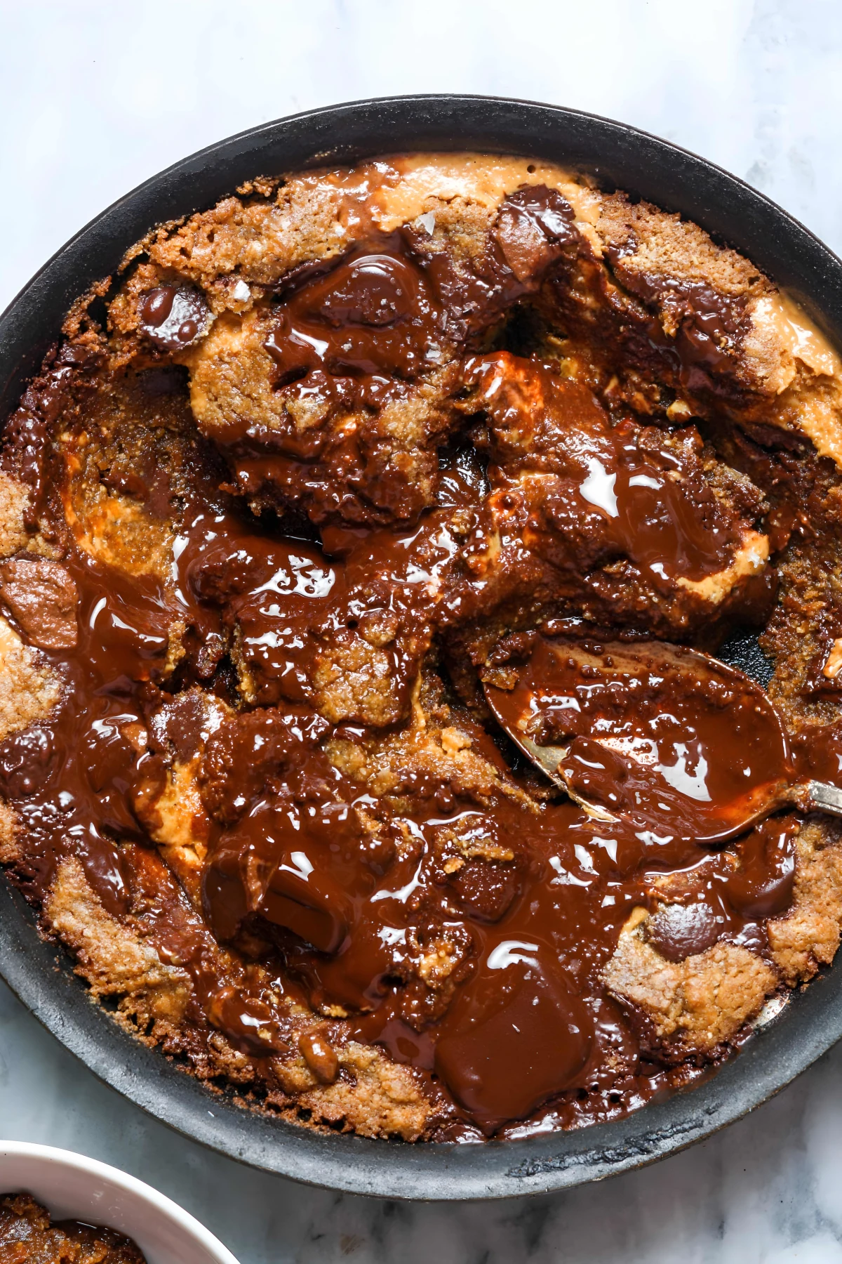 Peanut Butter Cookie Skillet