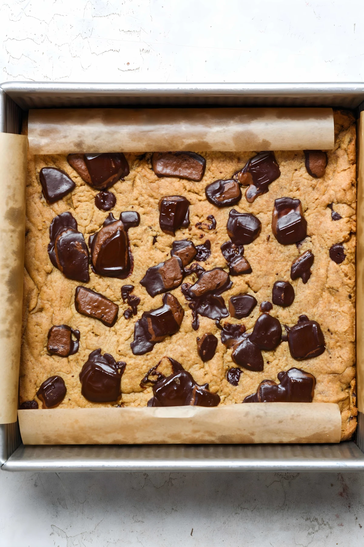 Peanut Butter Blondies