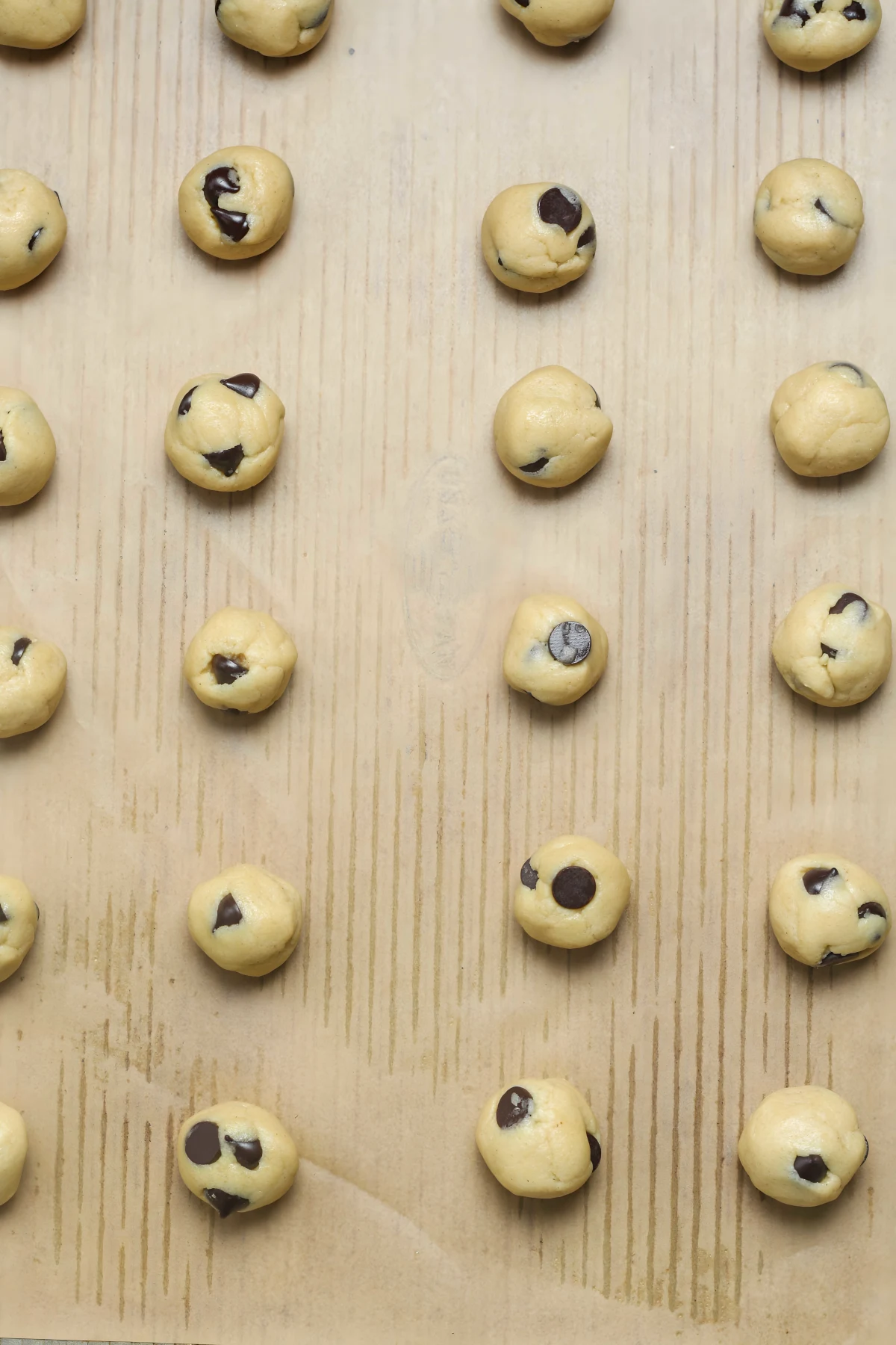 Mint Chocolate Chip Cookies