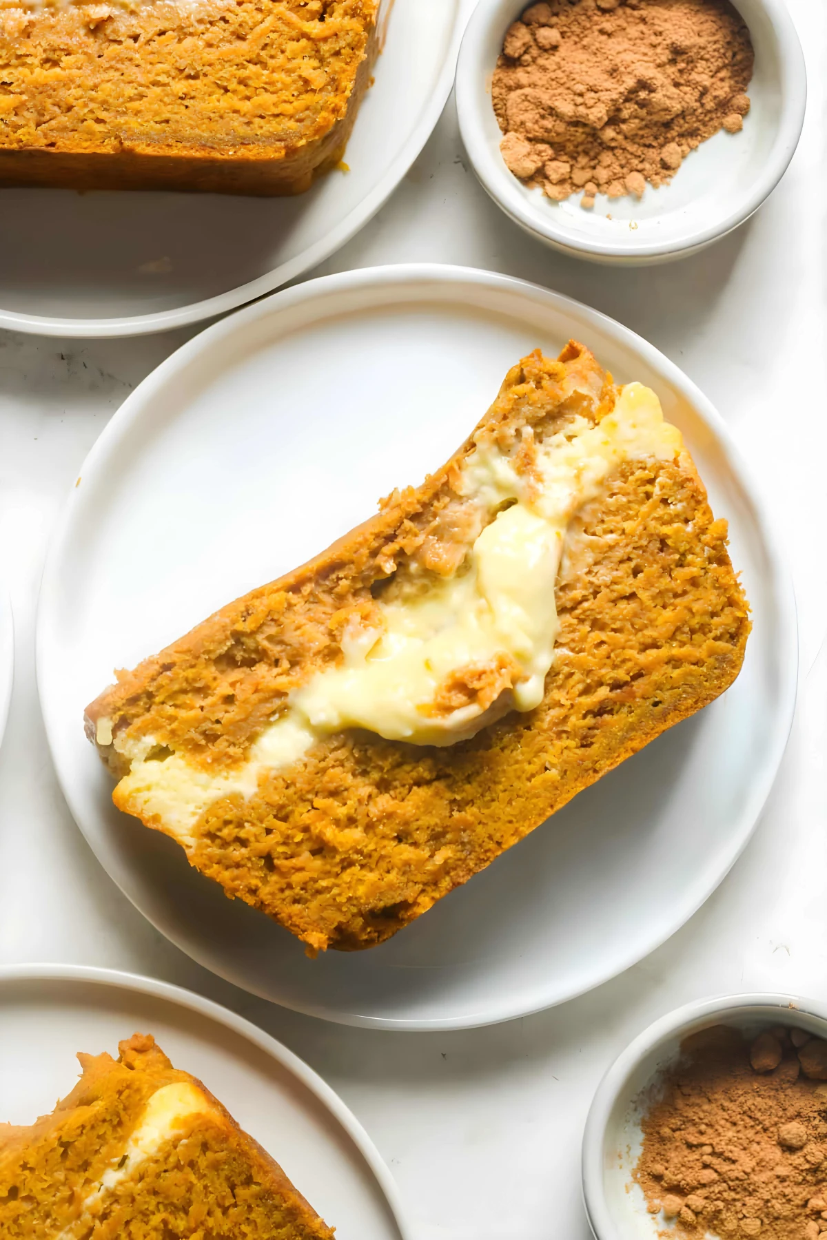 Pumpkin Cream Cheese Bread