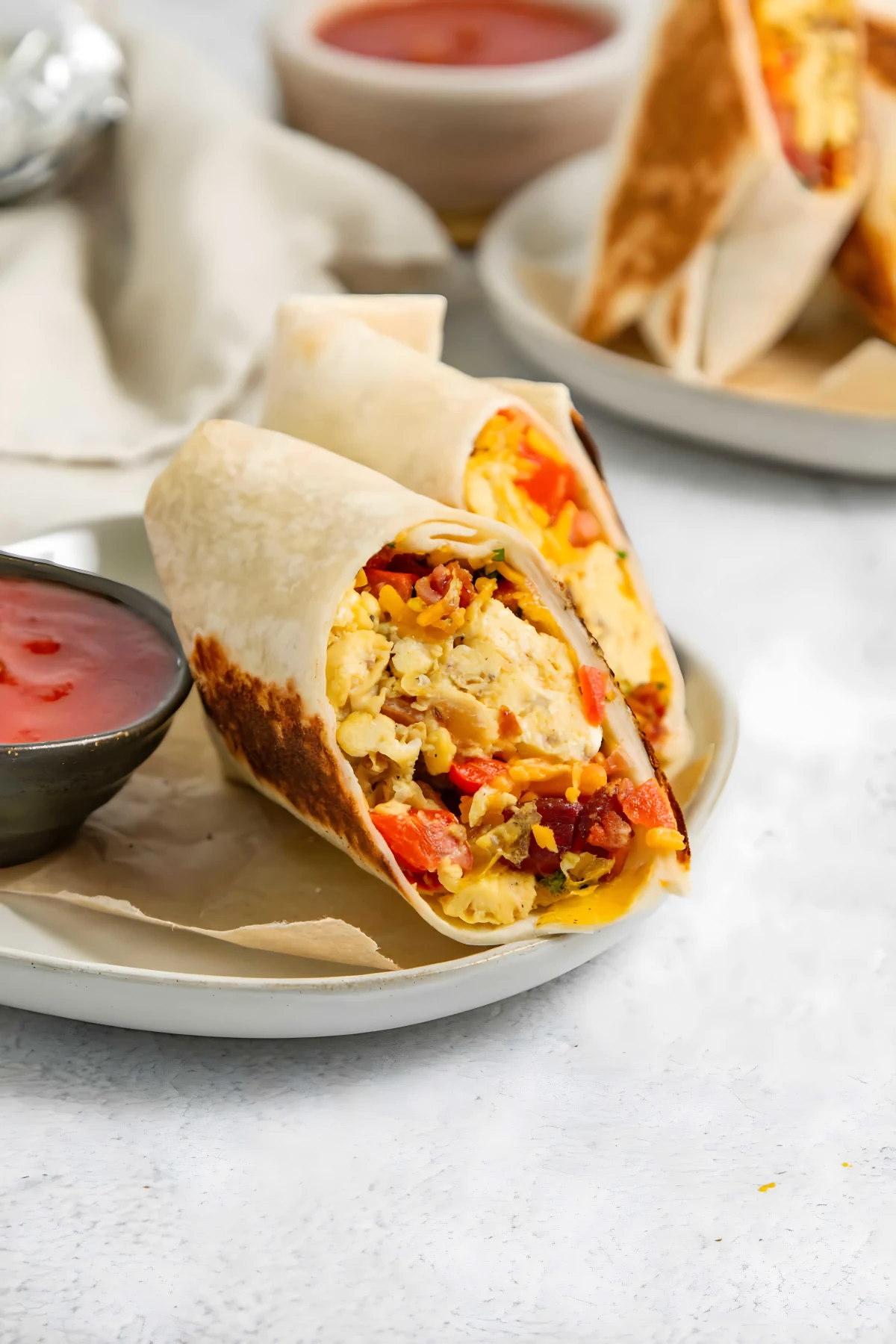 Healthy Breakfast Burritos