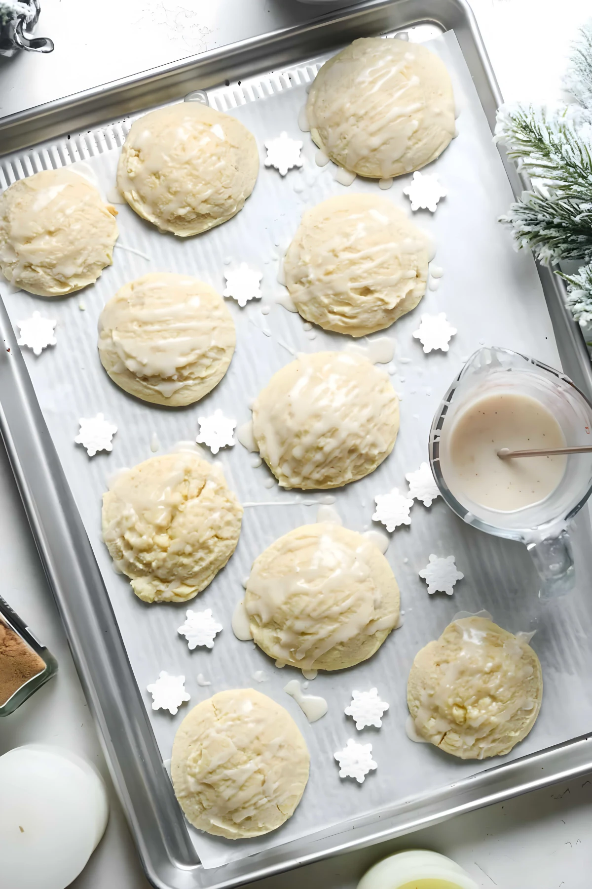 Eggnog Cookies